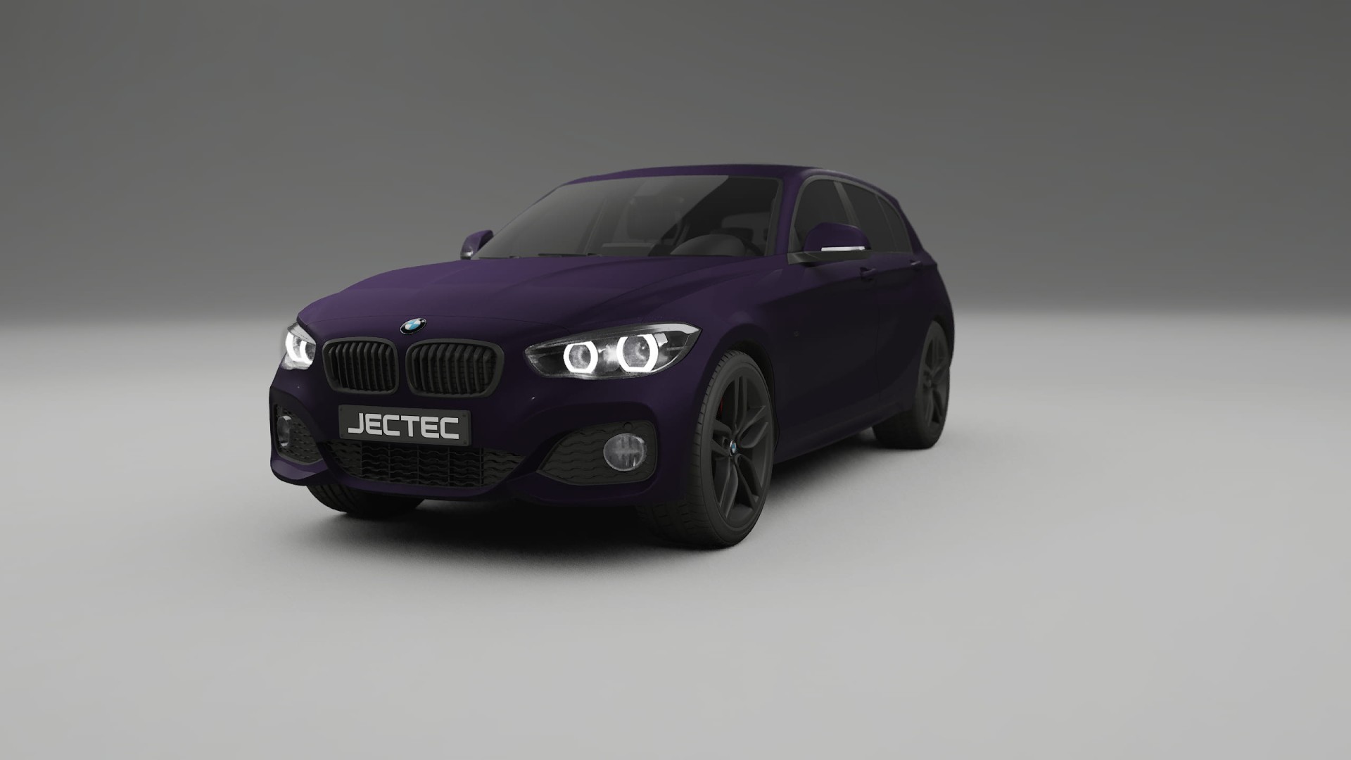 BMW 1 F20 facelift LCI TPU Lackskyddsfilm | VIOLET Färgskiftande PPF – Komplett Förskuret Kit