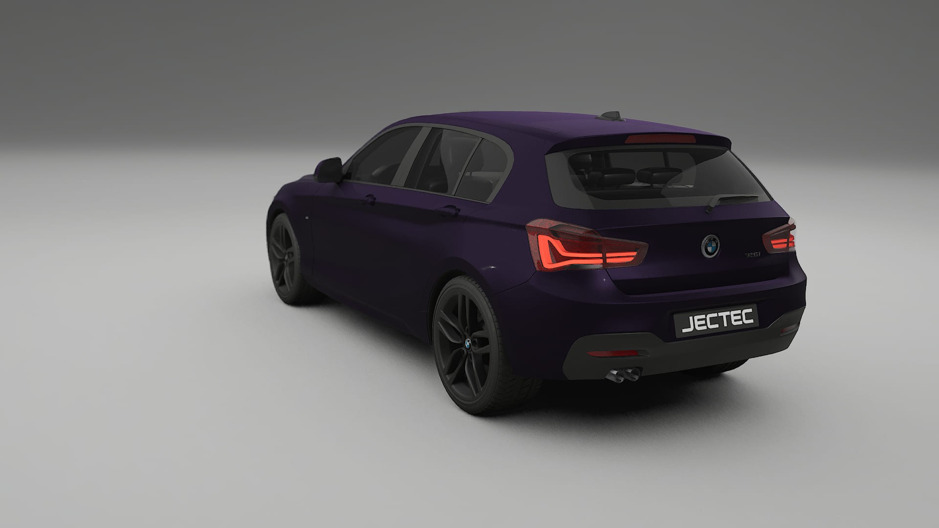 BMW 1 F20 facelift LCI TPU Lackskyddsfilm | VIOLET Färgskiftande PPF – Komplett Förskuret Kit
