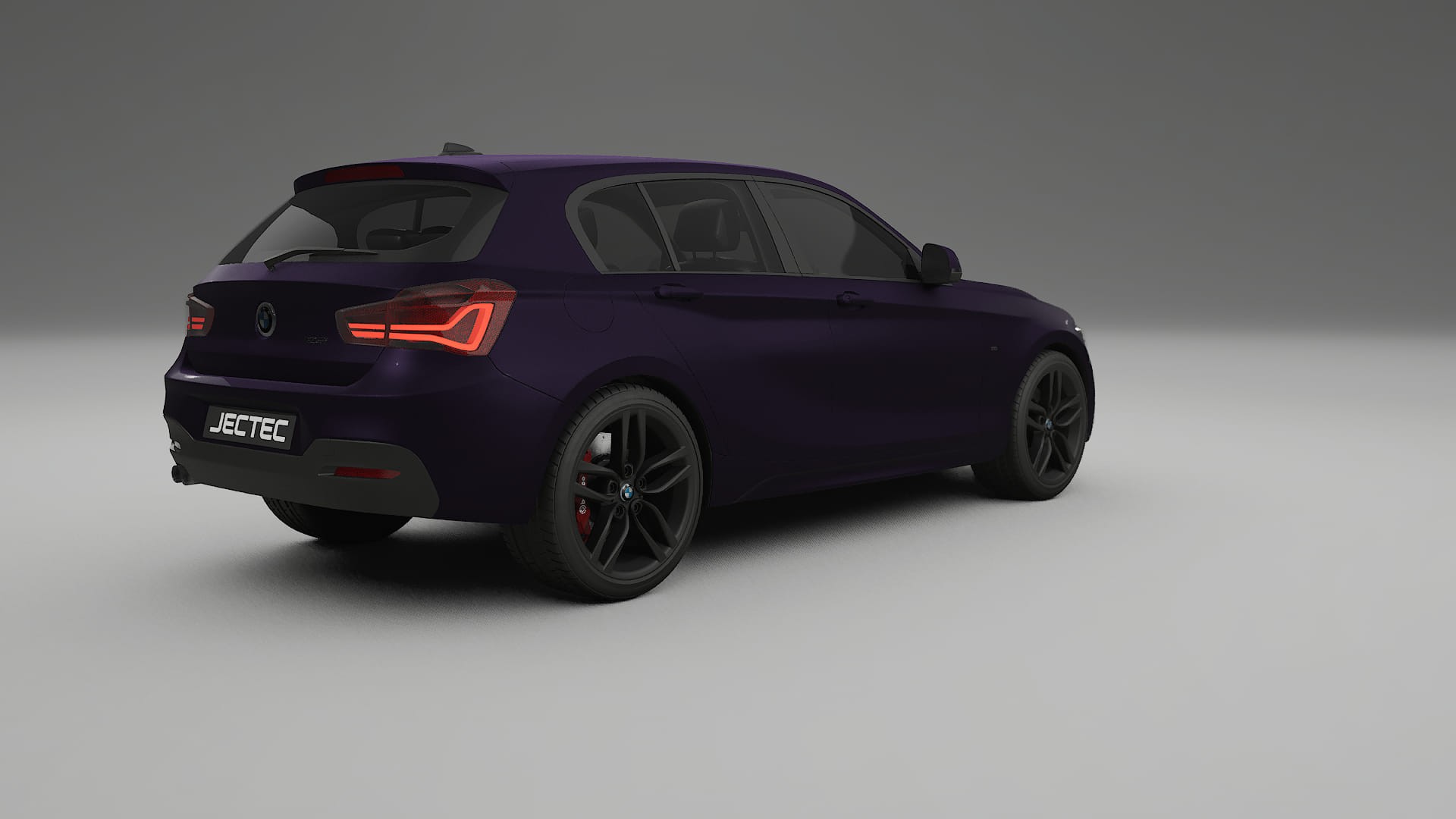 BMW 1 F20 facelift LCI TPU Lackskyddsfilm | VIOLET Färgskiftande PPF – Komplett Förskuret Kit