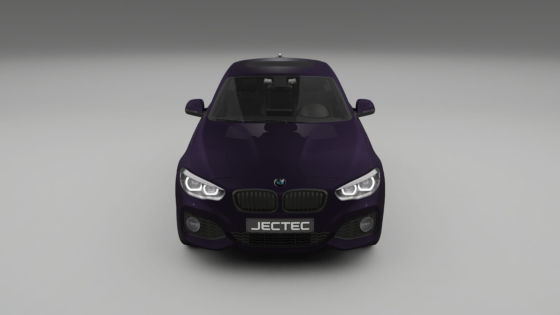 BMW 1 F20 facelift LCI TPU Lackskyddsfilm | VIOLET Färgskiftande PPF – Komplett Förskuret Kit