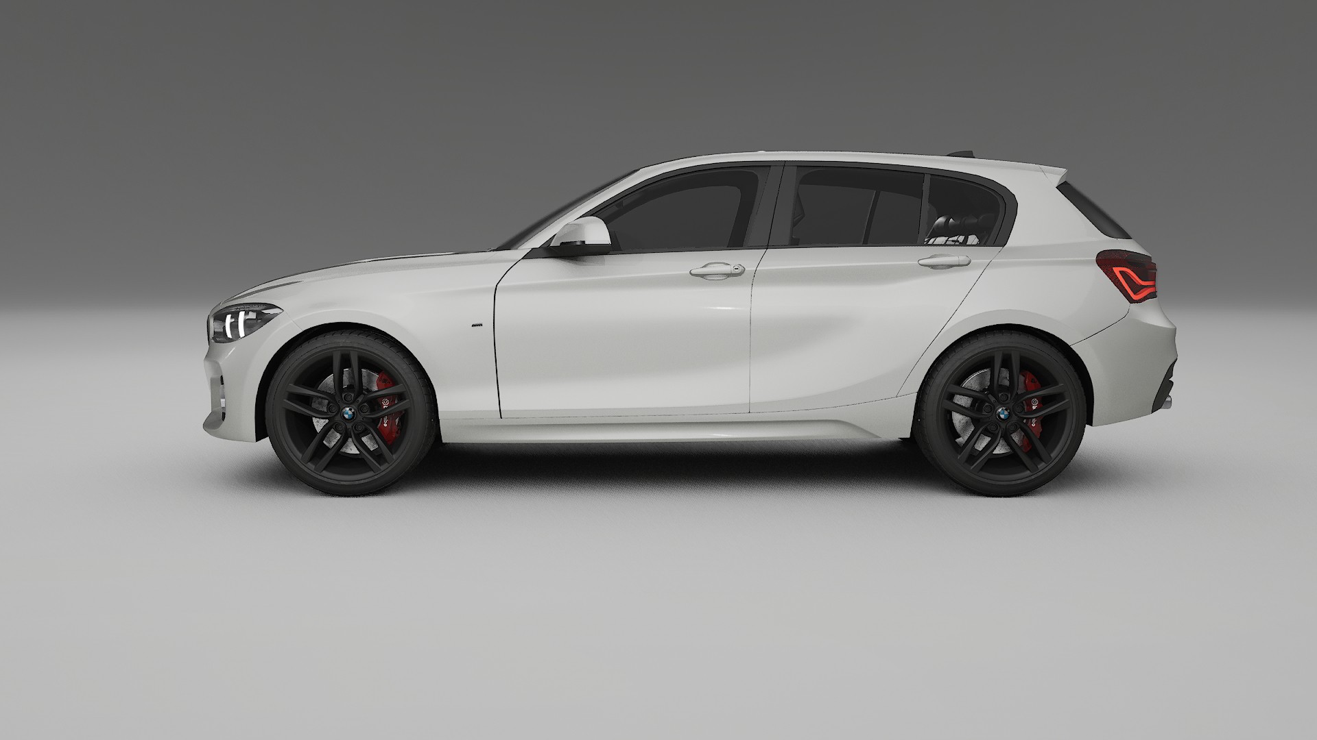 BMW 1 F20 facelift LCI TPU Lackskyddsfilm | PEARL Färgskiftande PPF – Komplett Förskuret Kit
