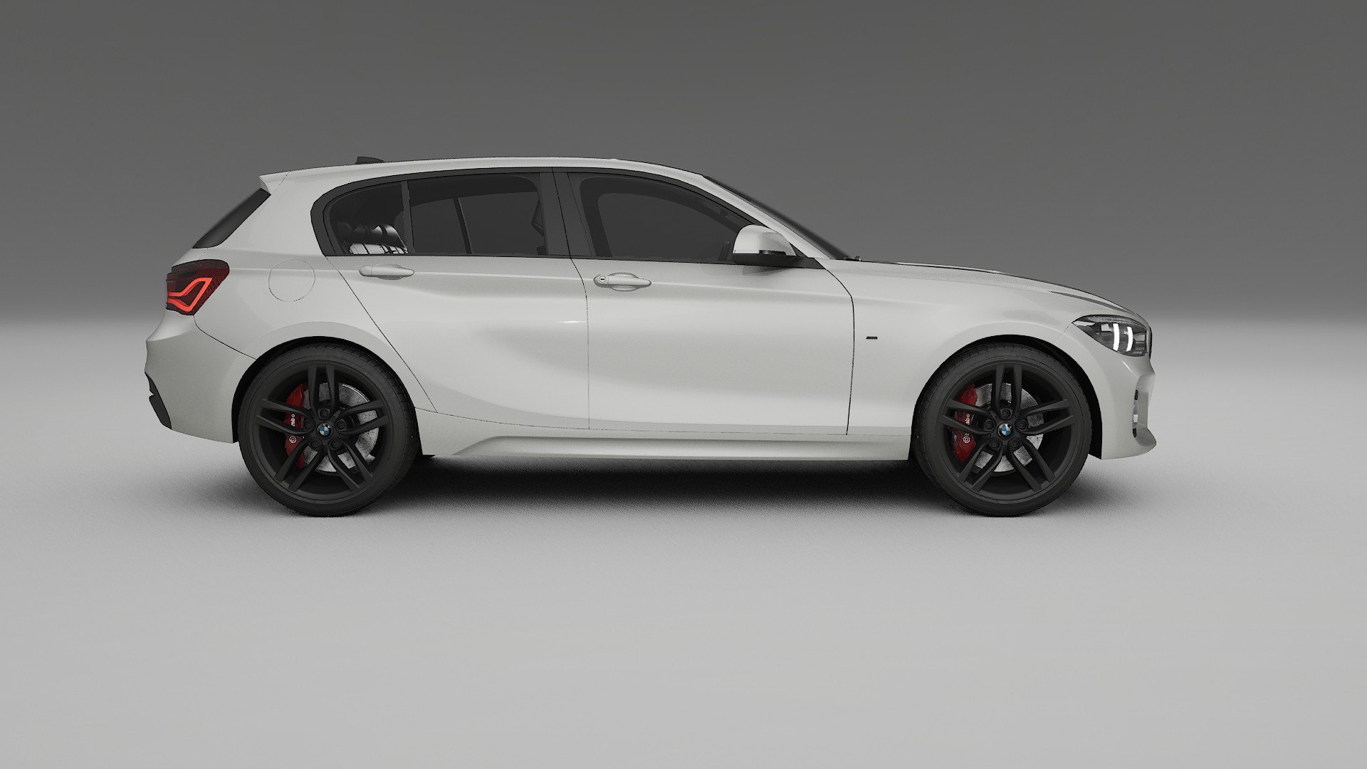 BMW 1 F20 facelift LCI TPU Lackskyddsfilm | PEARL Färgskiftande PPF – Komplett Förskuret Kit