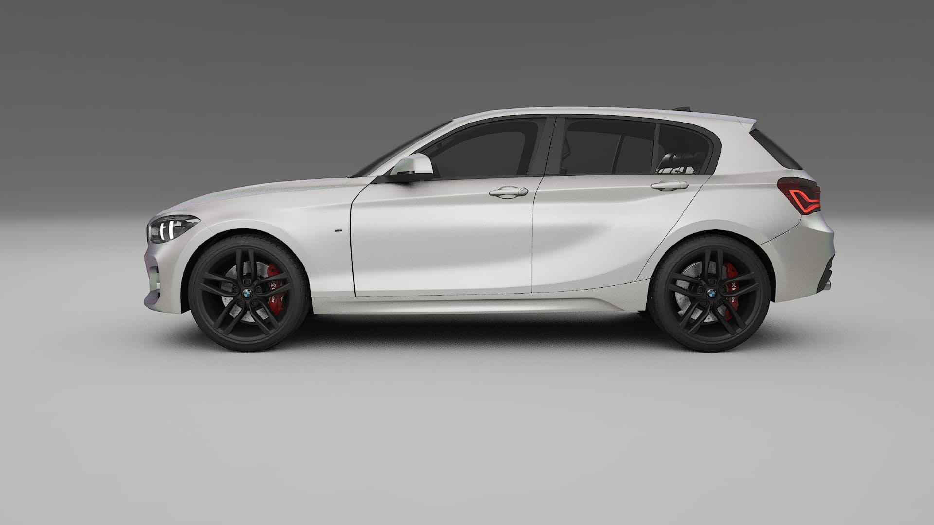 BMW 1 F20 facelift LCI TPU Lackskyddsfilm | NEBULA Färgskiftande PPF – Komplett Förskuret Kit