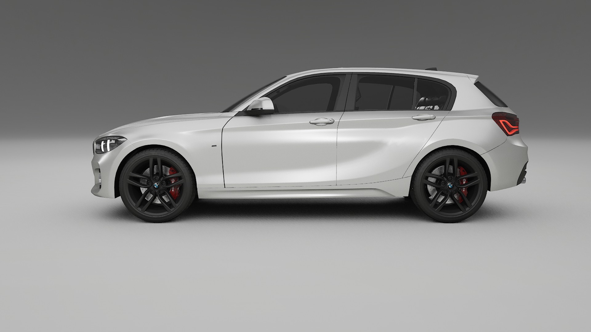 BMW 1 F20 facelift LCI TPU Lackskyddsfilm | OPAL Färgskiftande PPF – Komplett Förskuret Kit