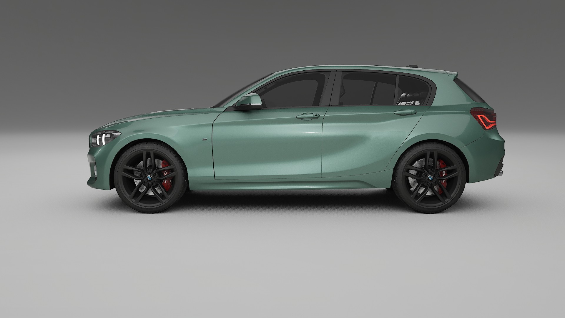 BMW 1 F20 facelift LCI TPU Lackskyddsfilm | EVERGREEN Färgskiftande PPF – Komplett Förskuret Kit
