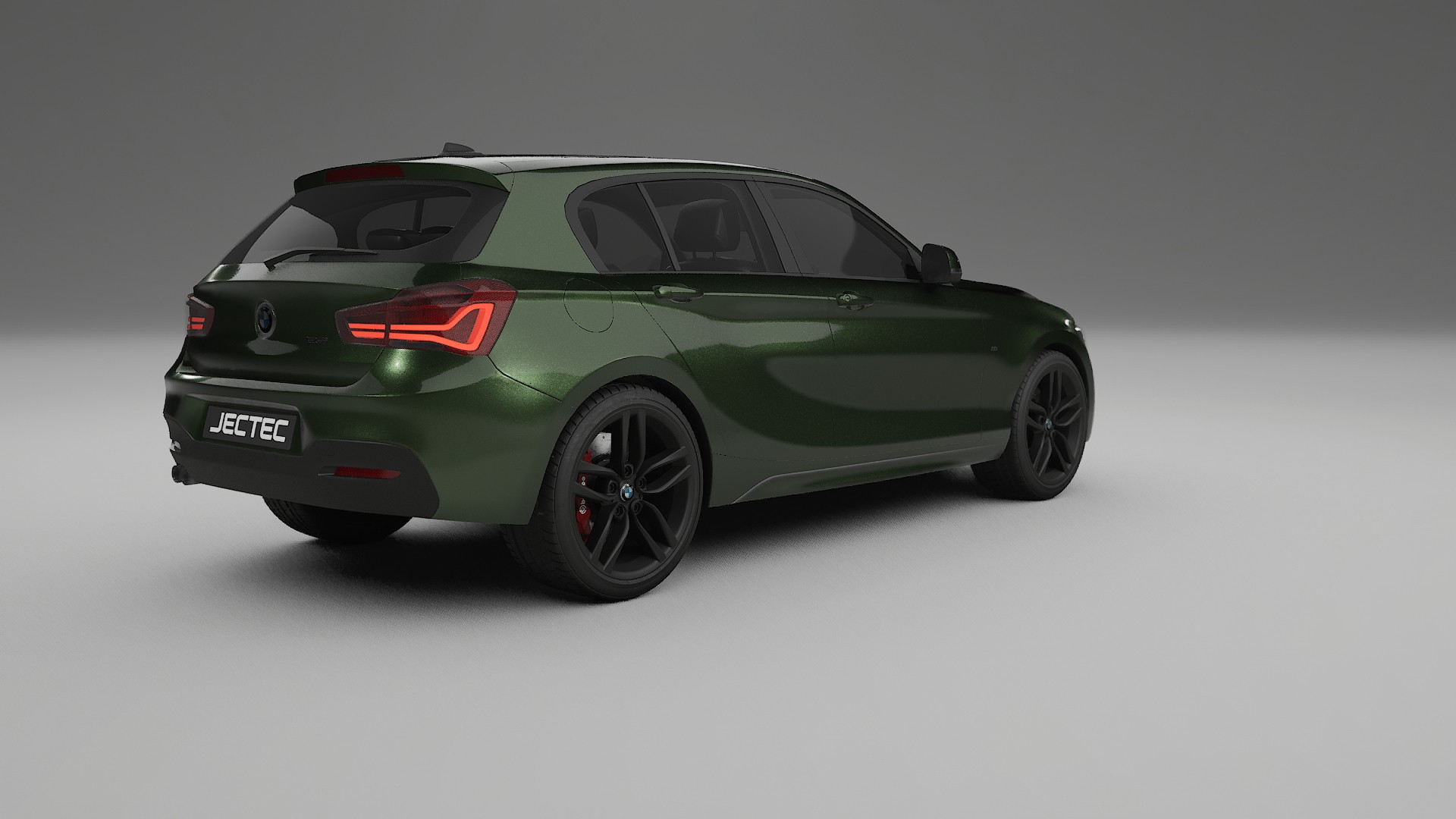 BMW 1 F20 facelift LCI TPU Lackskyddsfilm | LAGOON Färgskiftande PPF – Komplett Förskuret Kit