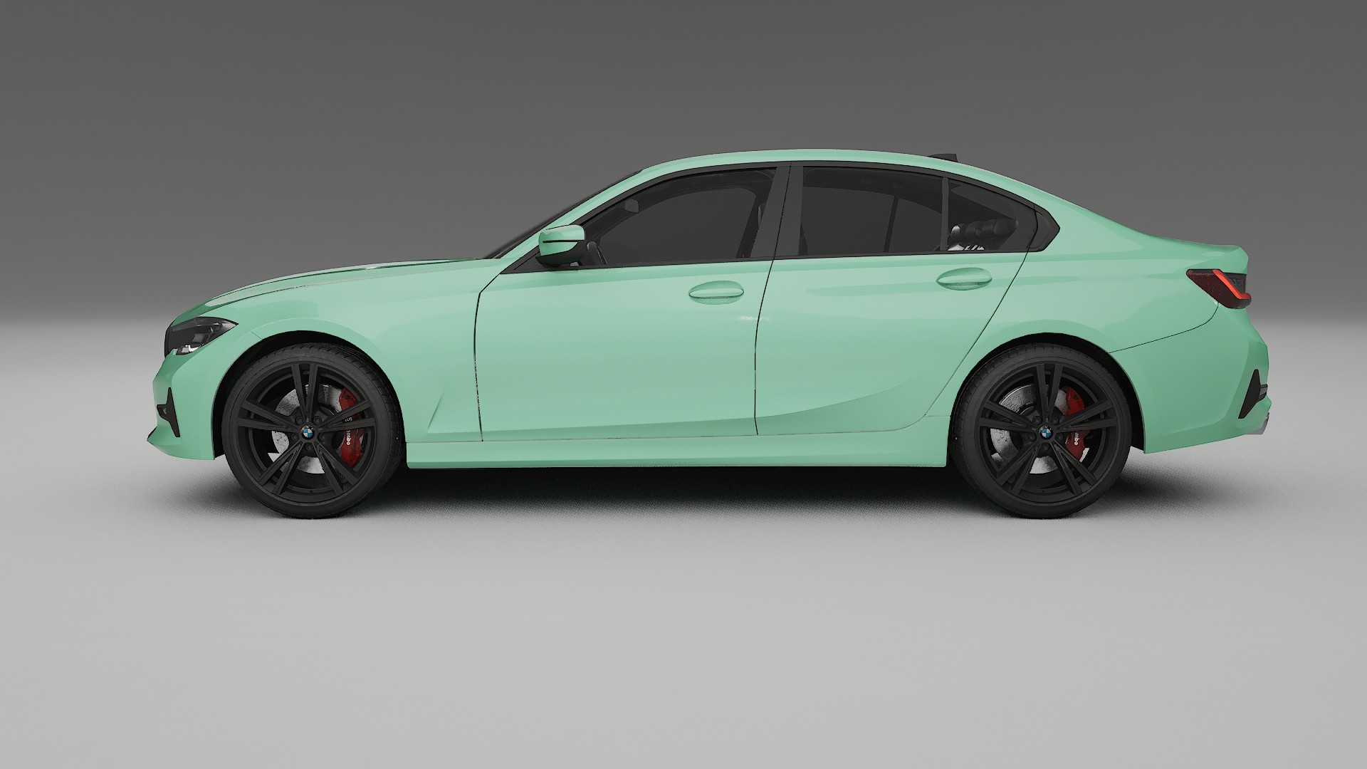 BMW 3 G20 prefacelift pre LCI TPU Lackskyddsfilm | DUSTY Färgskiftande PPF – Komplett Förskuret Kit