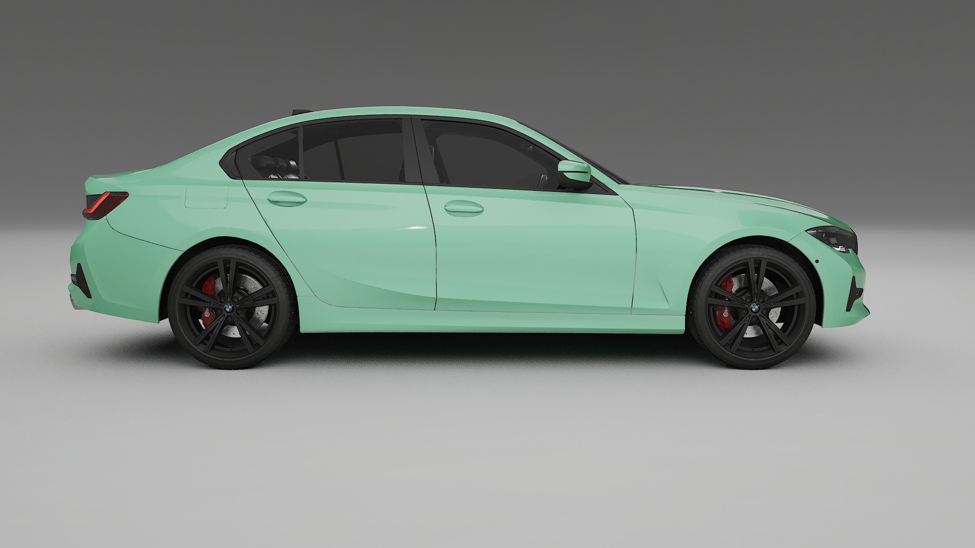 BMW 3 G20 prefacelift pre LCI TPU Lackskyddsfilm | DUSTY Färgskiftande PPF – Komplett Förskuret Kit