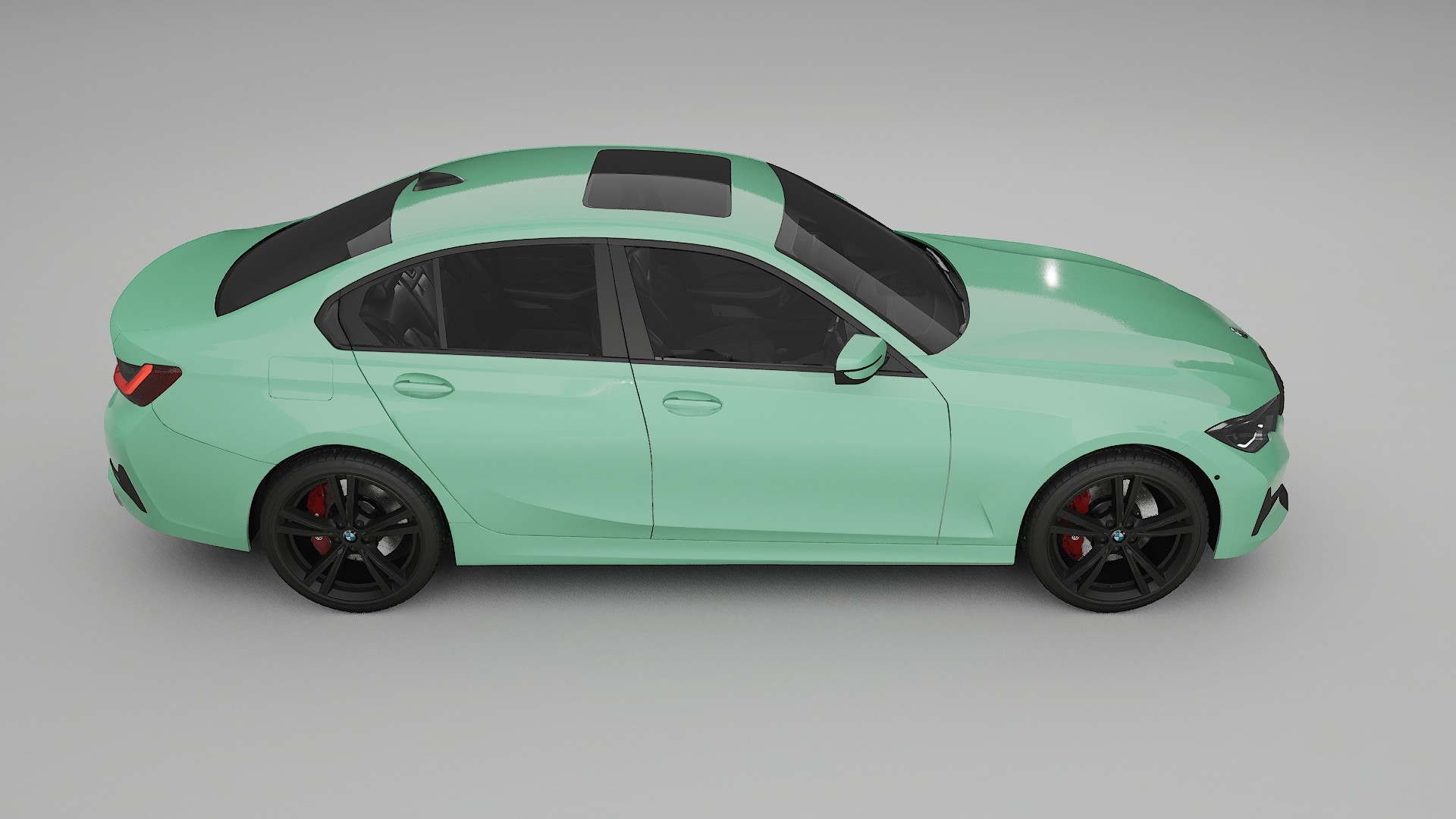 BMW 3 G20 prefacelift pre LCI TPU Lackskyddsfilm | DUSTY Färgskiftande PPF – Komplett Förskuret Kit