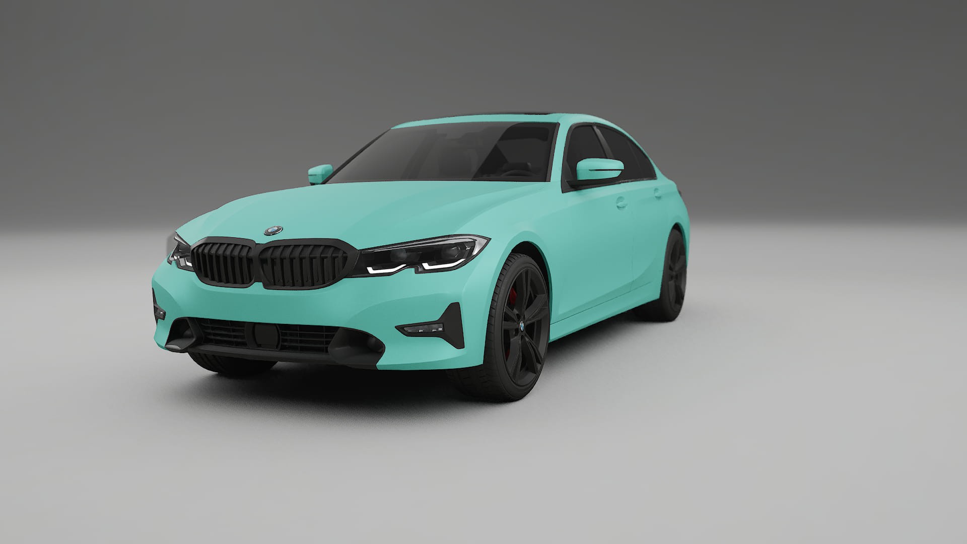 BMW 3 G20 prefacelift pre LCI TPU Lackskyddsfilm | FROST Färgskiftande PPF – Komplett Förskuret Kit