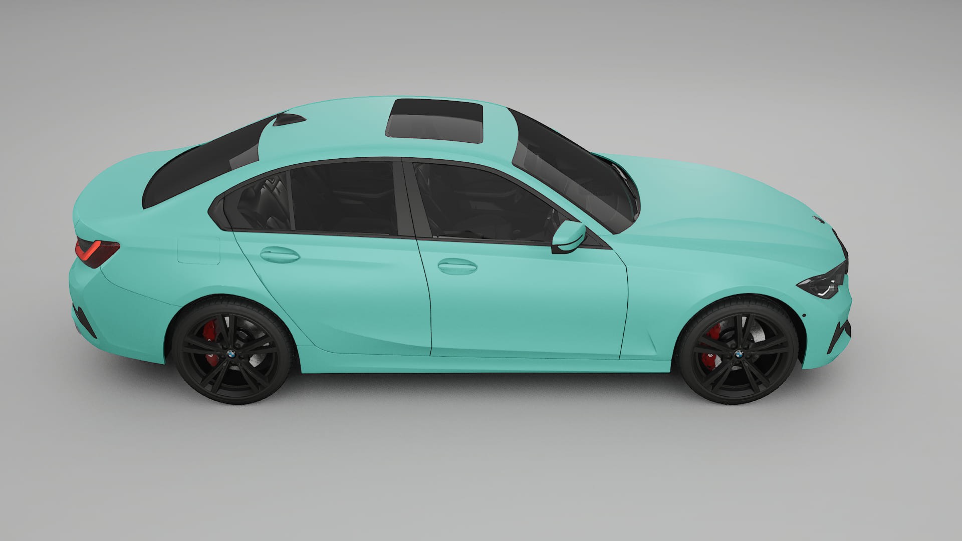 BMW 3 G20 prefacelift pre LCI TPU Lackskyddsfilm | FROST Färgskiftande PPF – Komplett Förskuret Kit