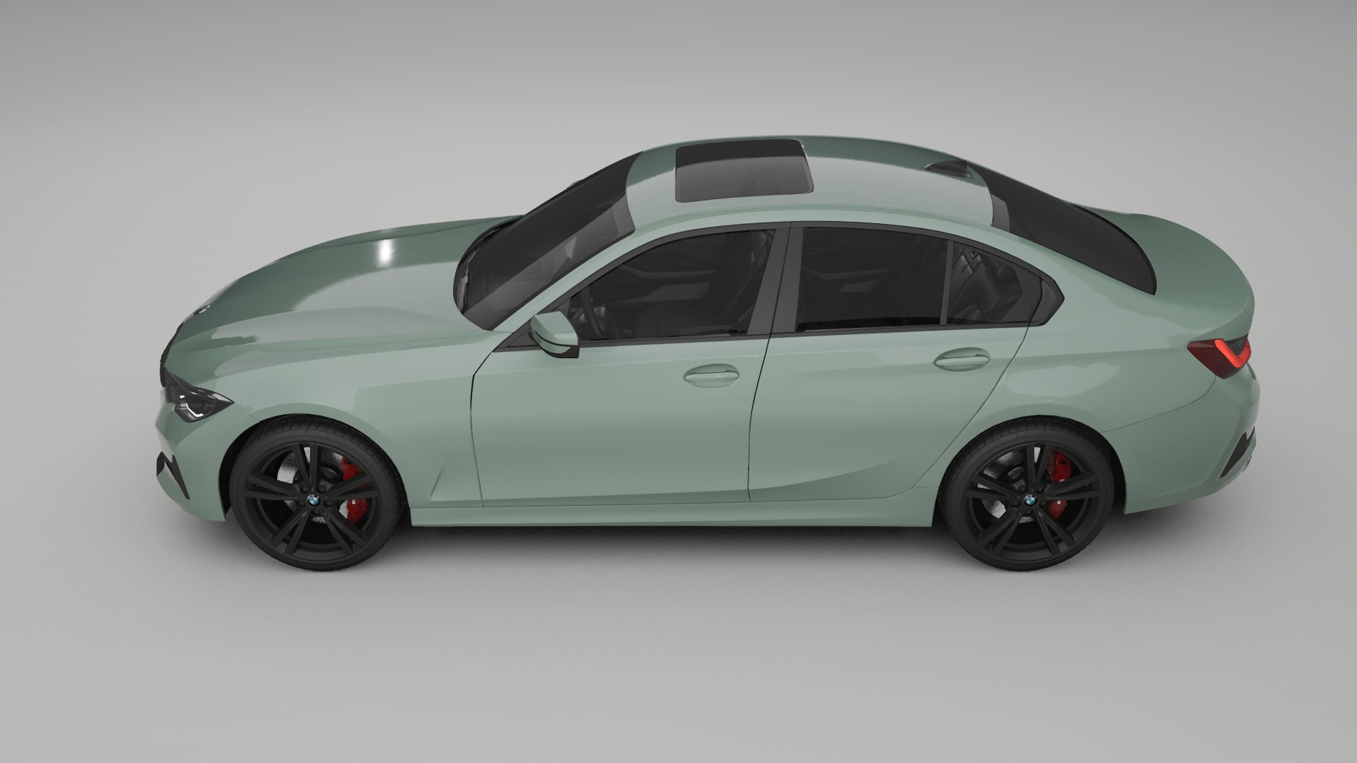 BMW 3 G20 prefacelift pre LCI TPU Lackskyddsfilm | CINDER Färgskiftande PPF – Komplett Förskuret Kit