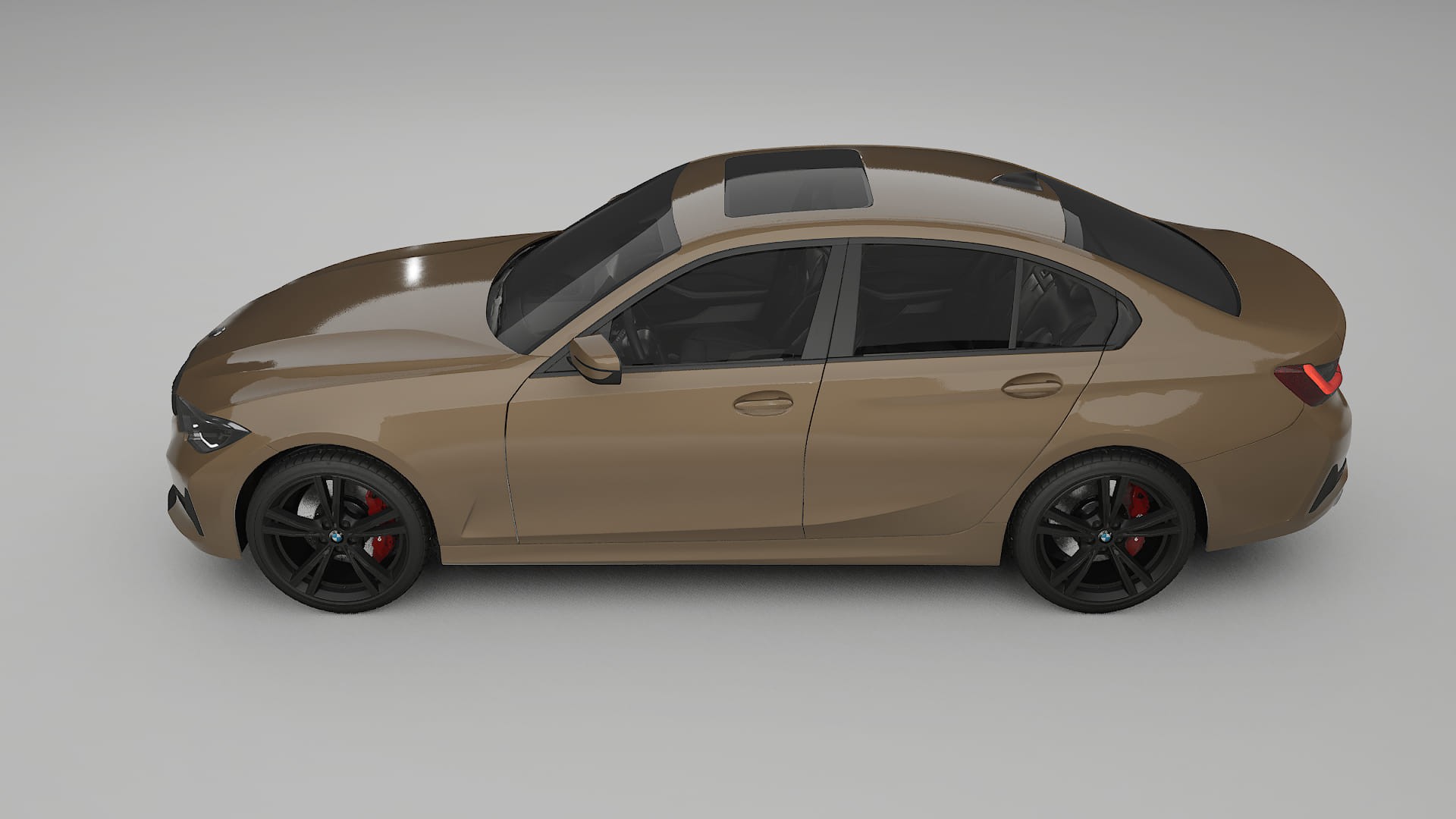 BMW 3 G20 prefacelift pre LCI TPU Lackskyddsfilm | SAHARA Färgskiftande PPF – Komplett Förskuret Kit