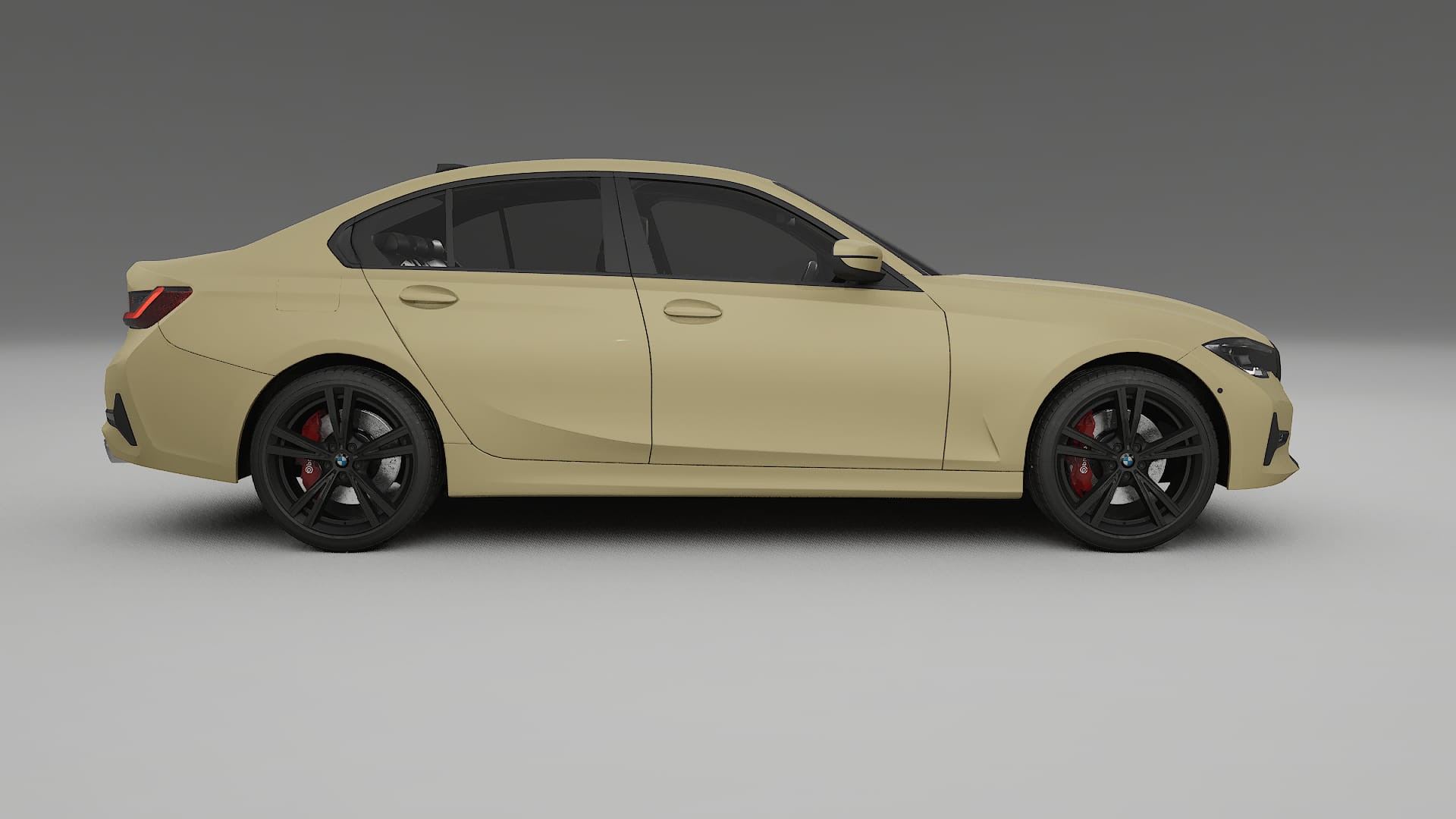 BMW 3 G20 prefacelift pre LCI TPU Lackskyddsfilm | SAND Färgskiftande PPF – Komplett Förskuret Kit