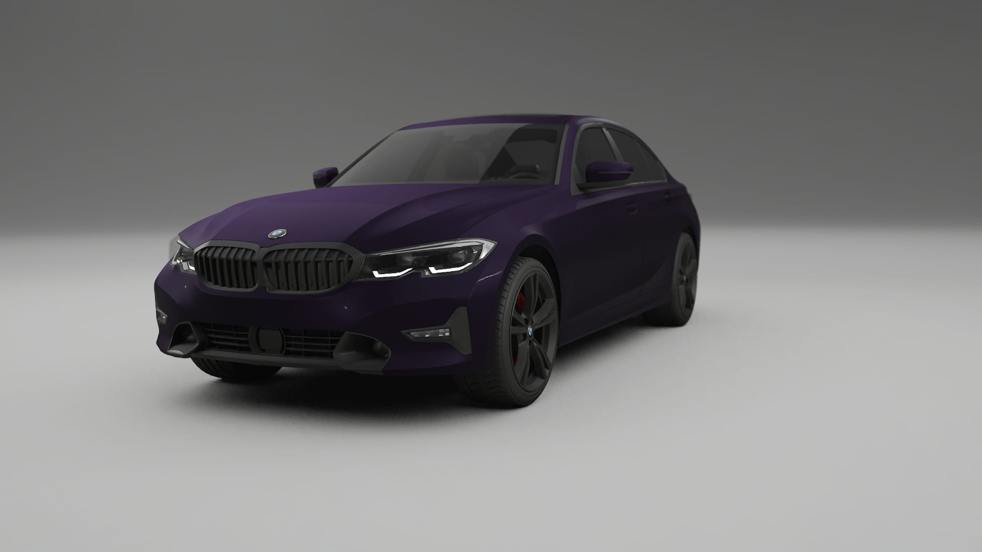 BMW 3 G20 prefacelift pre LCI TPU Lackskyddsfilm | VIOLET Färgskiftande PPF – Komplett Förskuret Kit