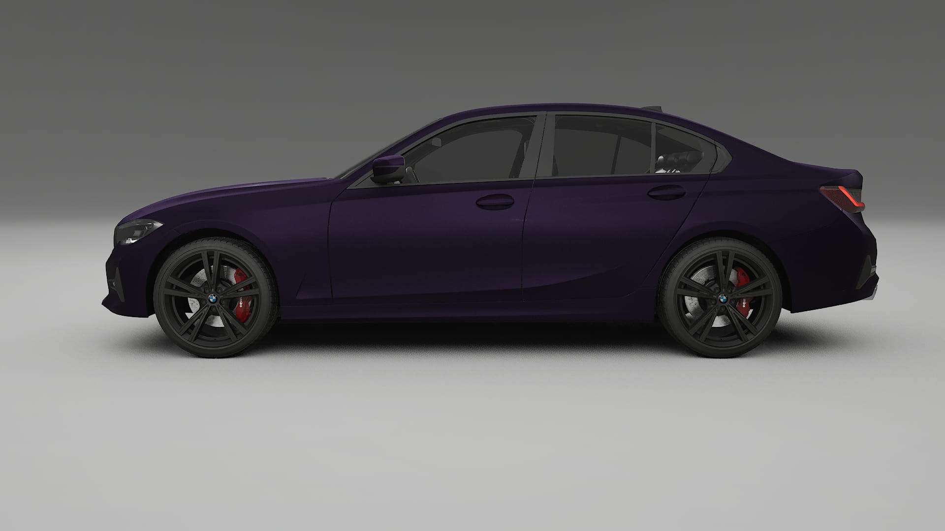 BMW 3 G20 prefacelift pre LCI TPU Lackskyddsfilm | VIOLET Färgskiftande PPF – Komplett Förskuret Kit