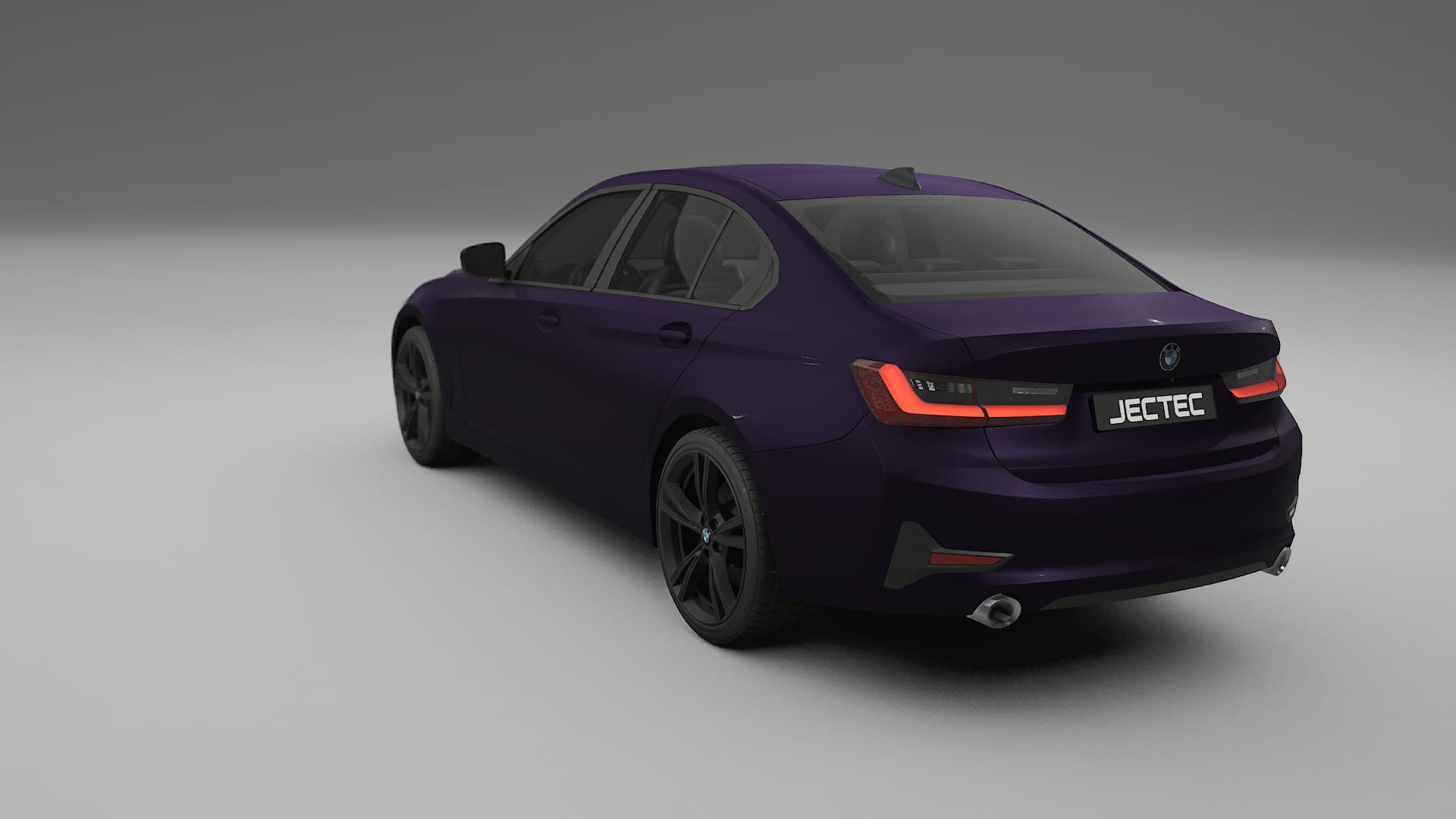 BMW 3 G20 prefacelift pre LCI TPU Lackskyddsfilm | VIOLET Färgskiftande PPF – Komplett Förskuret Kit