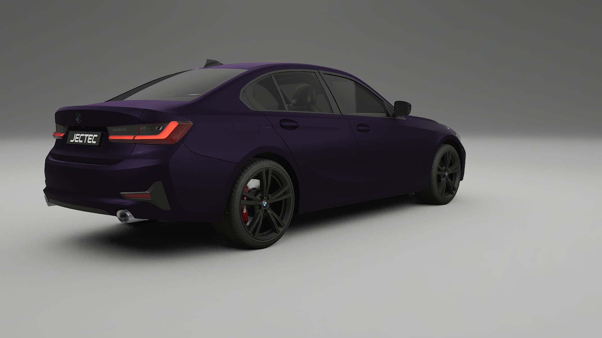 BMW 3 G20 prefacelift pre LCI TPU Lackskyddsfilm | VIOLET Färgskiftande PPF – Komplett Förskuret Kit