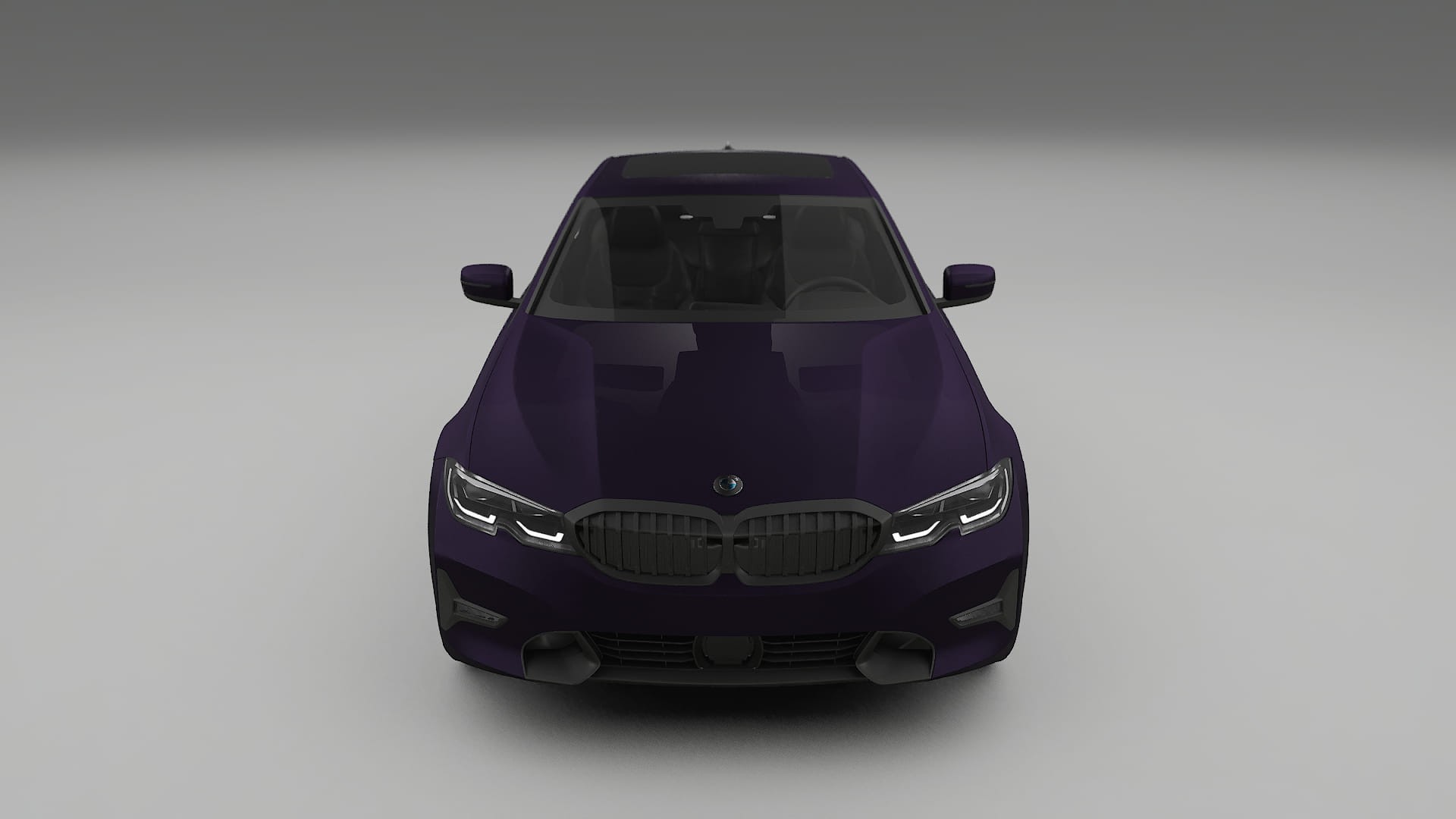BMW 3 G20 prefacelift pre LCI TPU Lackskyddsfilm | VIOLET Färgskiftande PPF – Komplett Förskuret Kit