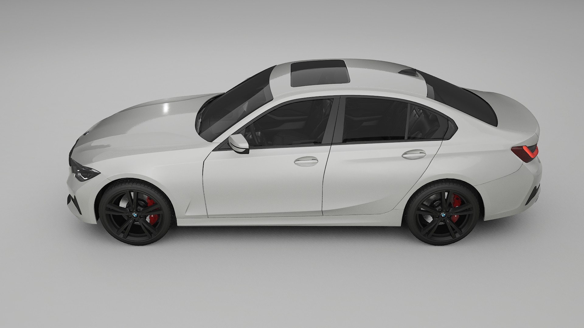 BMW 3 G20 prefacelift pre LCI TPU Lackskyddsfilm | PEARL Färgskiftande PPF – Komplett Förskuret Kit