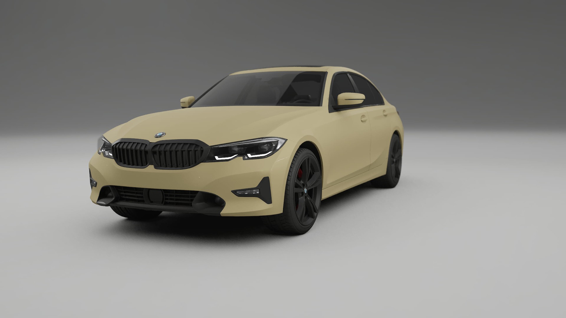 BMW 3 G20 prefacelift pre LCI TPU Lackskyddsfilm | SAND Färgskiftande PPF – Komplett Förskuret Kit
