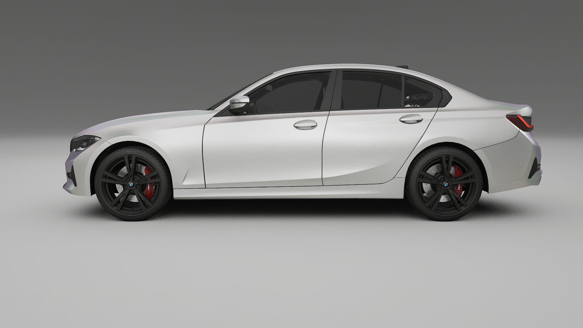 BMW 3 G20 prefacelift pre LCI TPU Lackskyddsfilm | NEBULA Färgskiftande PPF – Komplett Förskuret Kit