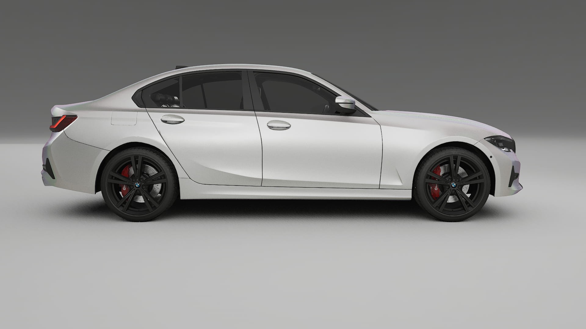 BMW 3 G20 prefacelift pre LCI TPU Lackskyddsfilm | NEBULA Färgskiftande PPF – Komplett Förskuret Kit