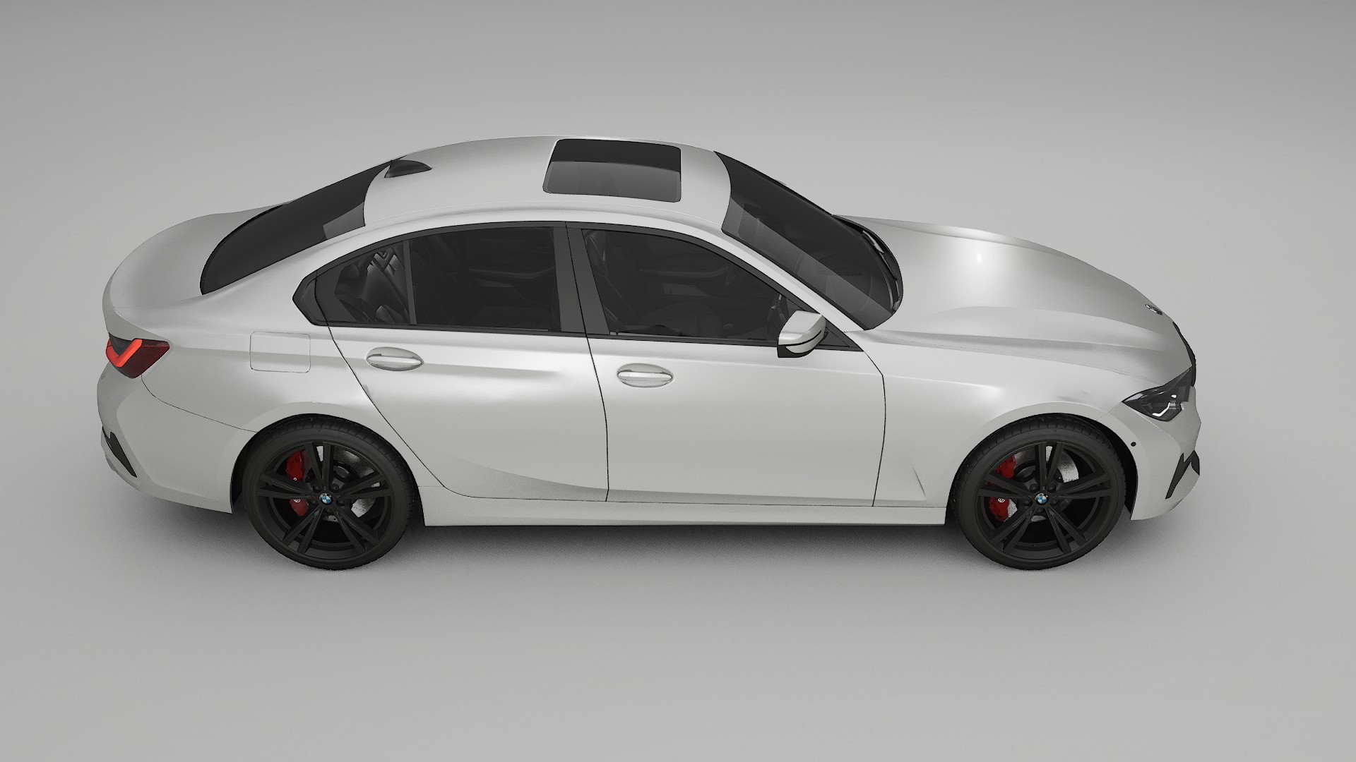 BMW 3 G20 prefacelift pre LCI TPU Lackskyddsfilm | OPAL Färgskiftande PPF – Komplett Förskuret Kit