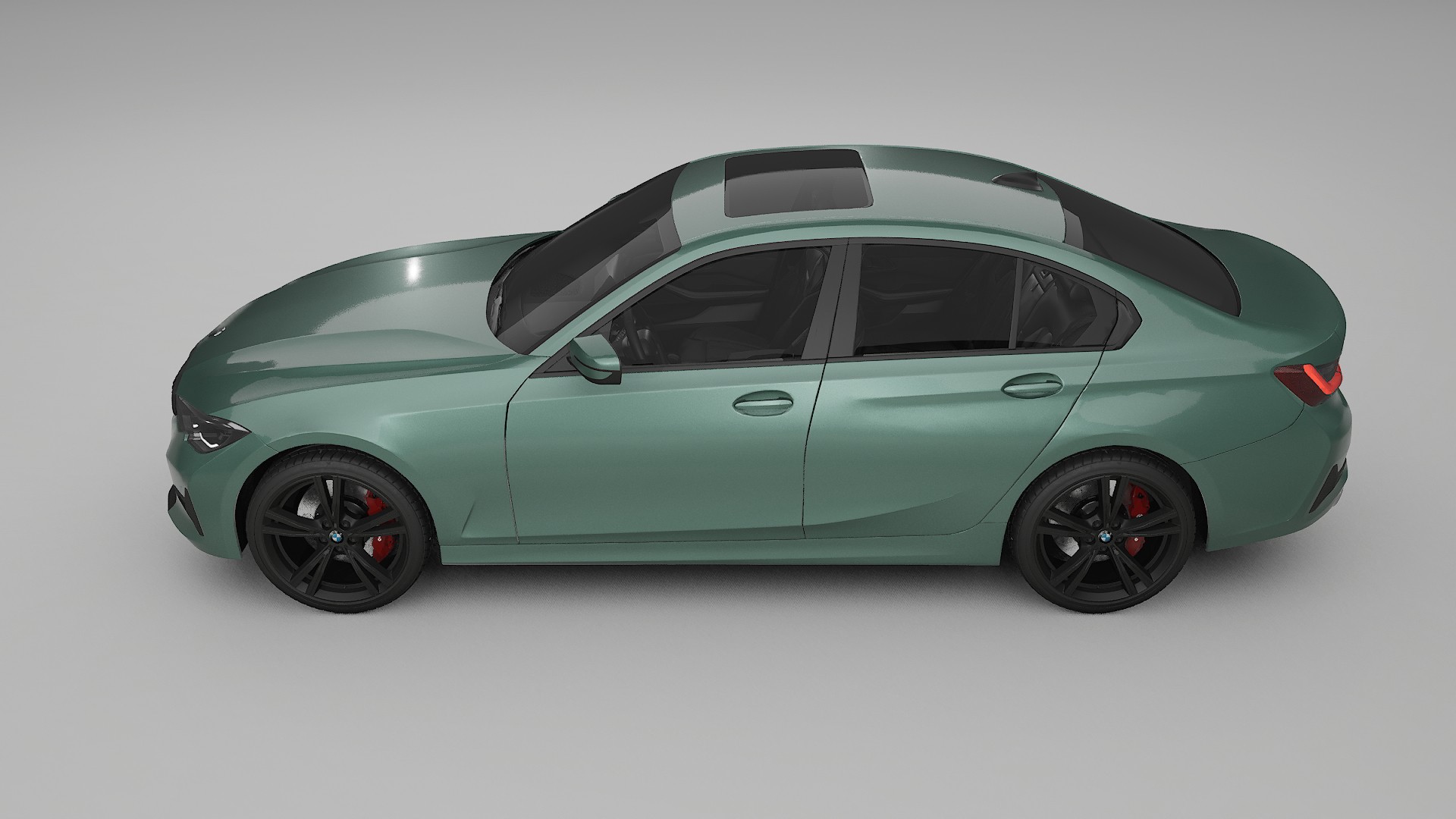 BMW 3 G20 prefacelift pre LCI TPU Lackskyddsfilm | EVERGREEN Färgskiftande PPF – Komplett Förskuret Kit