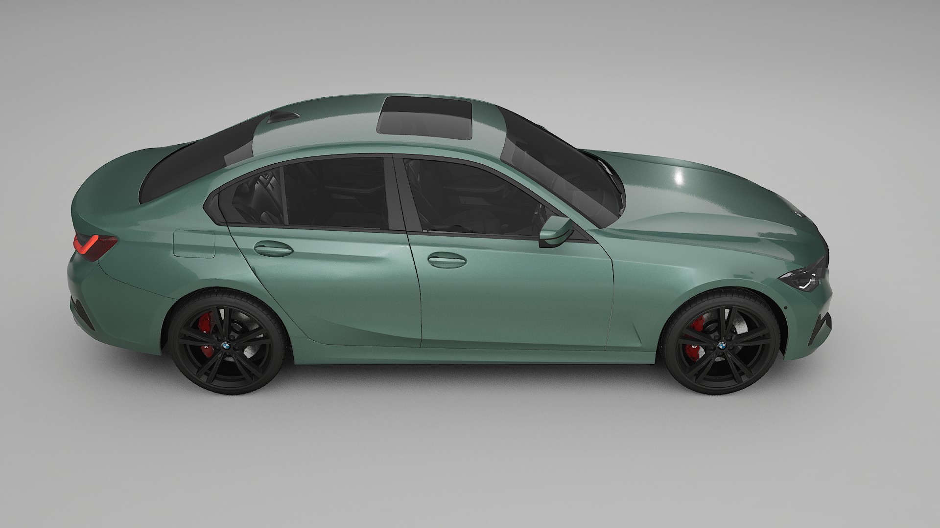 BMW 3 G20 prefacelift pre LCI TPU Lackskyddsfilm | EVERGREEN Färgskiftande PPF – Komplett Förskuret Kit