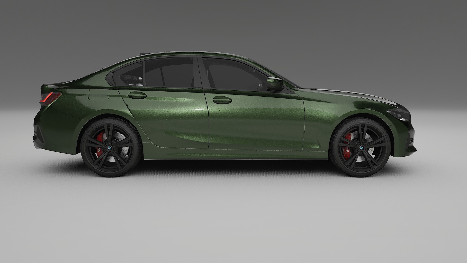 BMW 3 G20 prefacelift pre LCI TPU Lackskyddsfilm | LAGOON Färgskiftande PPF – Komplett Förskuret Kit