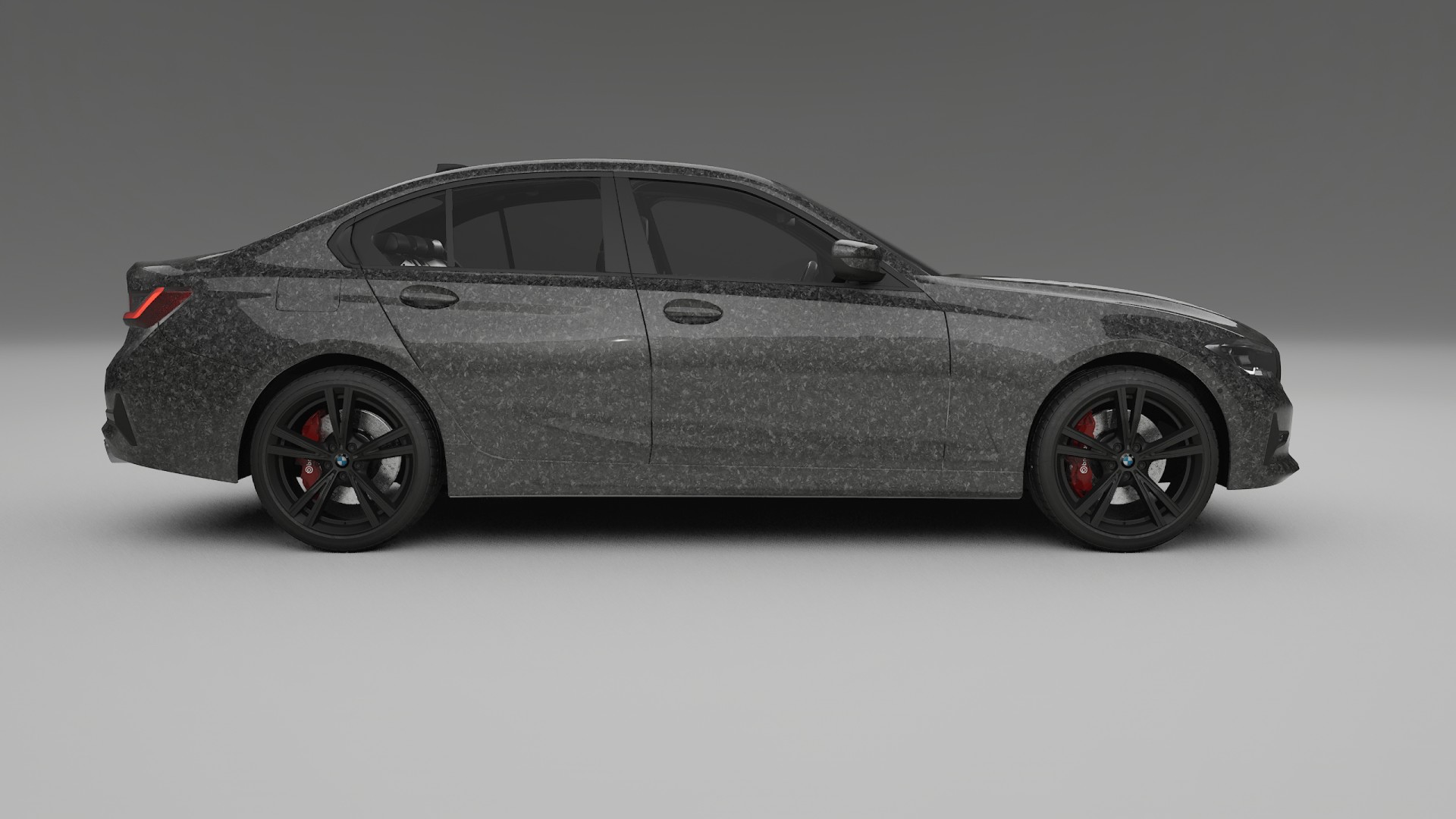 BMW 3 G20 prefacelift pre LCI TPU Lackskyddsfilm | FORGED S Färgskiftande PPF – Komplett Förskuret Kit