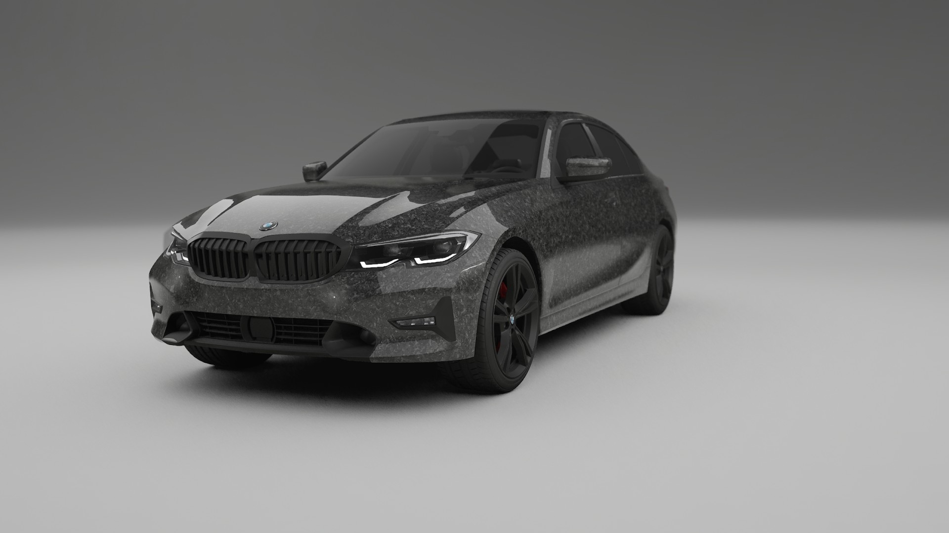 BMW 3 G20 prefacelift pre LCI TPU Lackskyddsfilm | FORGED S Färgskiftande PPF – Komplett Förskuret Kit