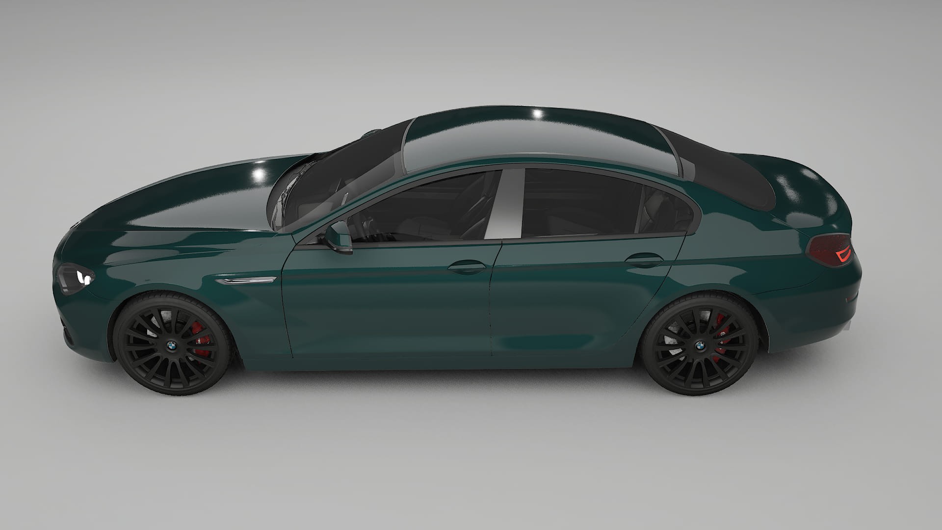 BMW 6 F06 TPU Lackskyddsfilm | INFERNO Färgskiftande PPF – Komplett Förskuret Kit