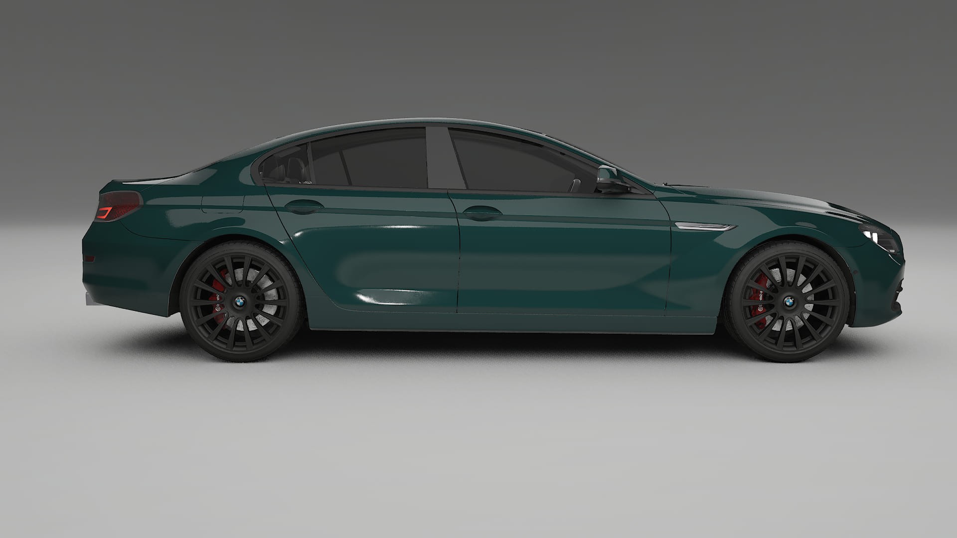 BMW 6 F06 TPU Lackskyddsfilm | INFERNO Färgskiftande PPF – Komplett Förskuret Kit