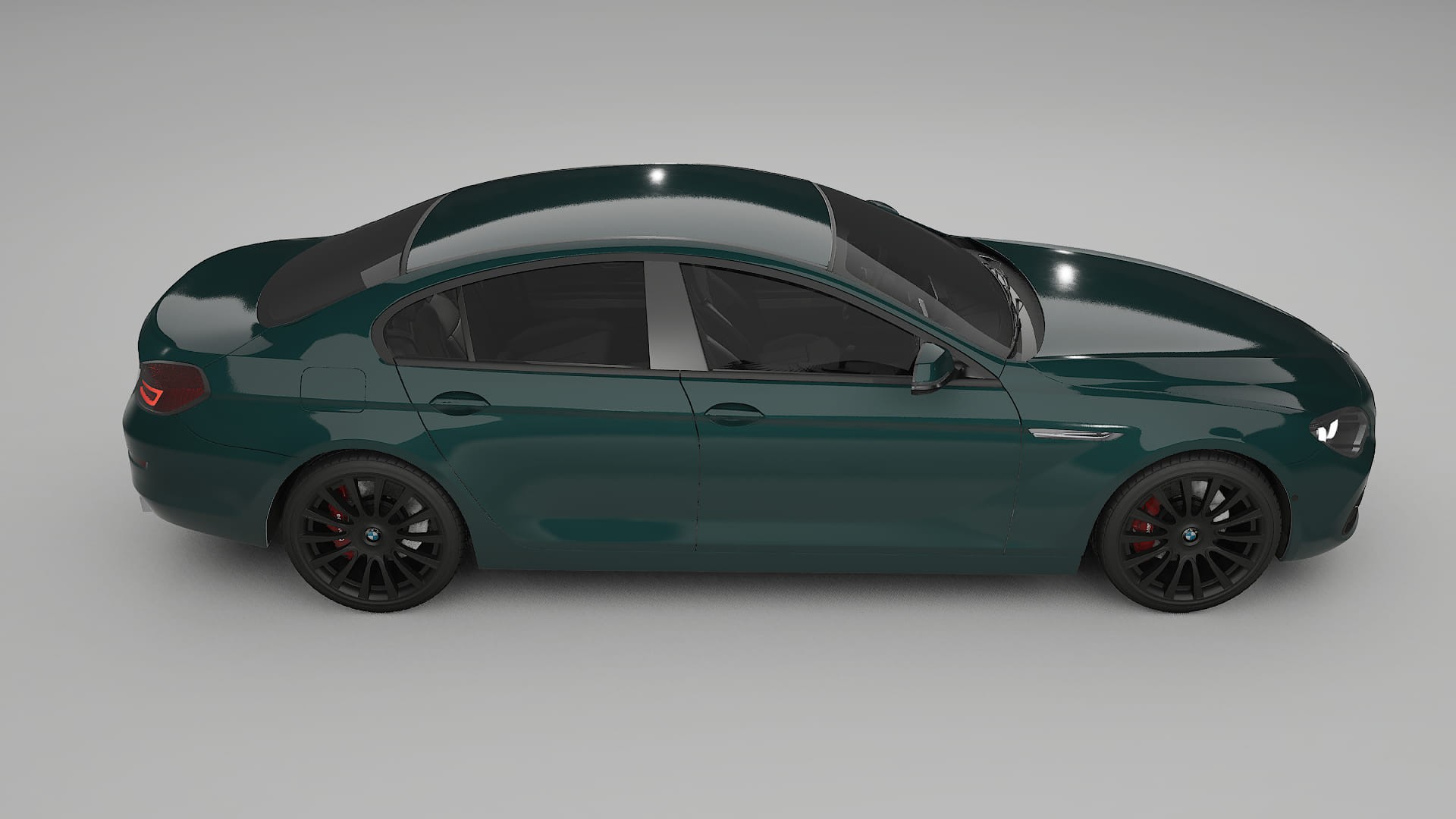 BMW 6 F06 TPU Lackskyddsfilm | INFERNO Färgskiftande PPF – Komplett Förskuret Kit