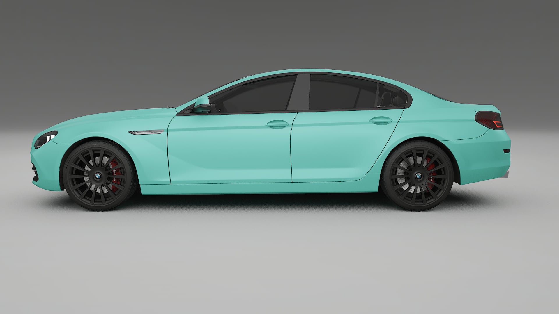 BMW 6 F06 TPU Lackskyddsfilm | FROST Färgskiftande PPF – Komplett Förskuret Kit