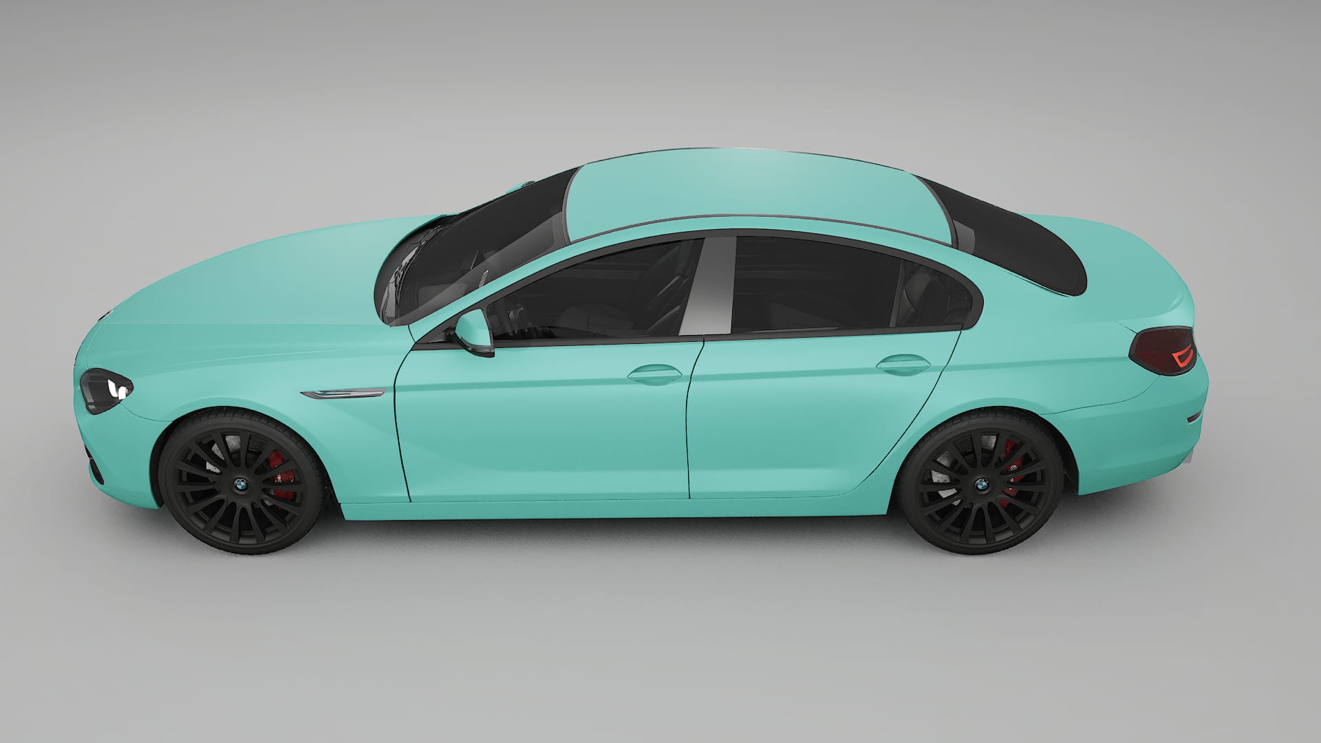 BMW 6 F06 TPU Lackskyddsfilm | FROST Färgskiftande PPF – Komplett Förskuret Kit