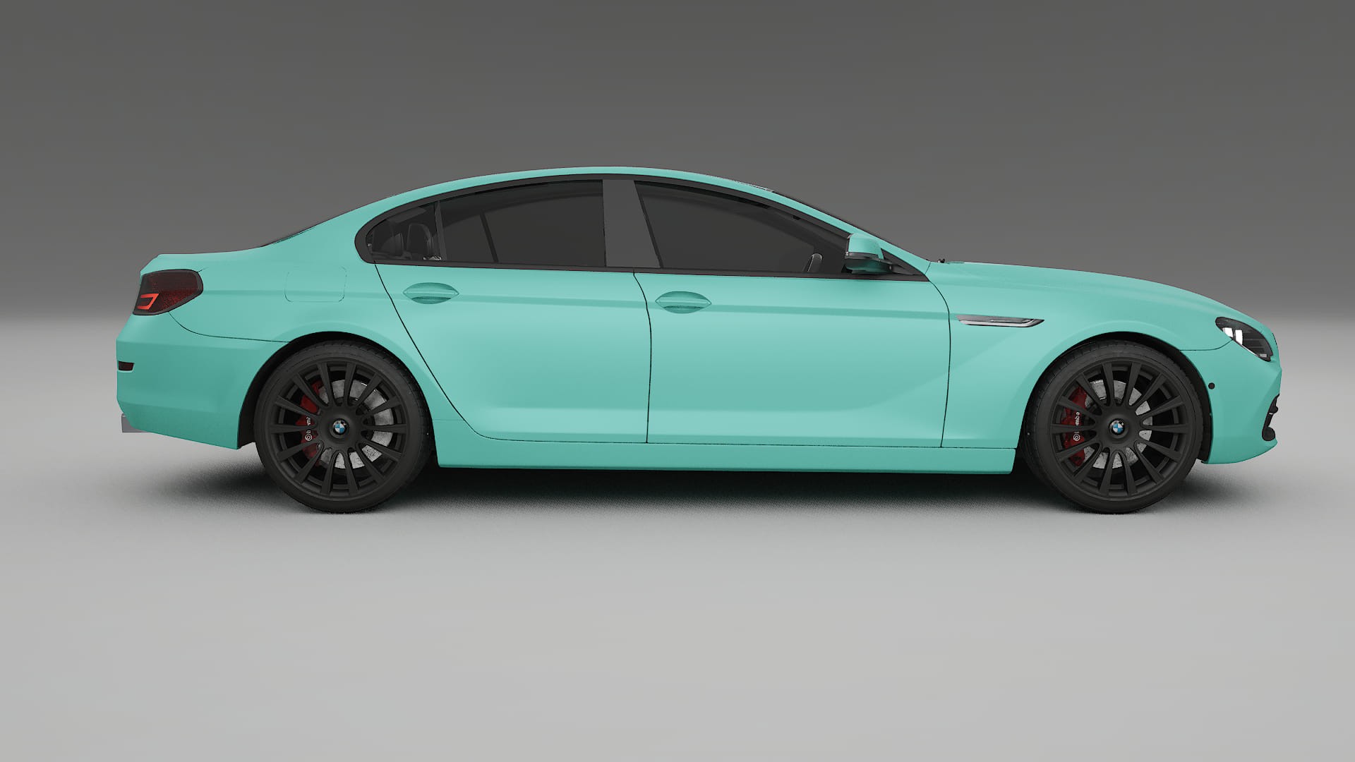 BMW 6 F06 TPU Lackskyddsfilm | FROST Färgskiftande PPF – Komplett Förskuret Kit