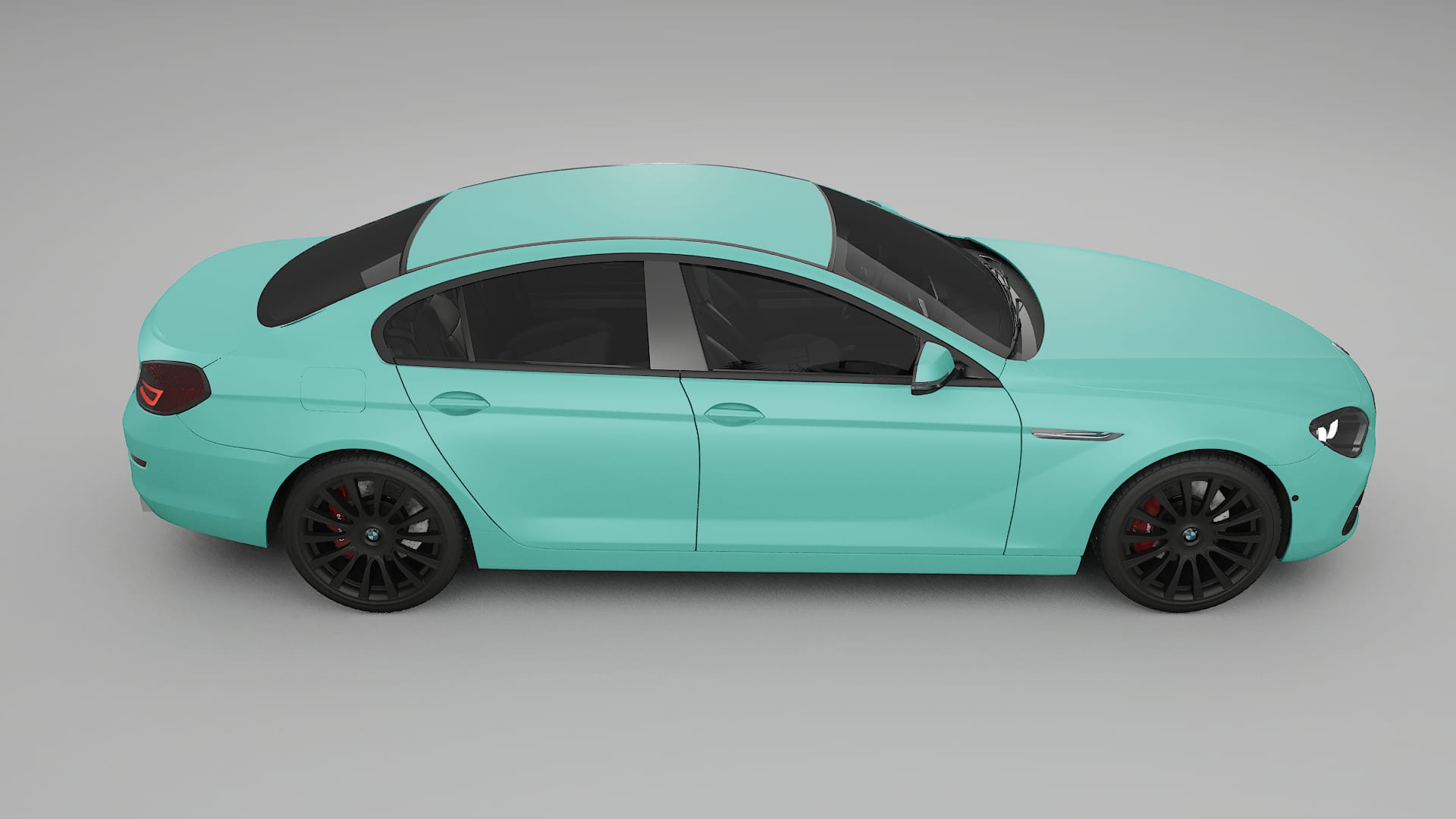 BMW 6 F06 TPU Lackskyddsfilm | FROST Färgskiftande PPF – Komplett Förskuret Kit