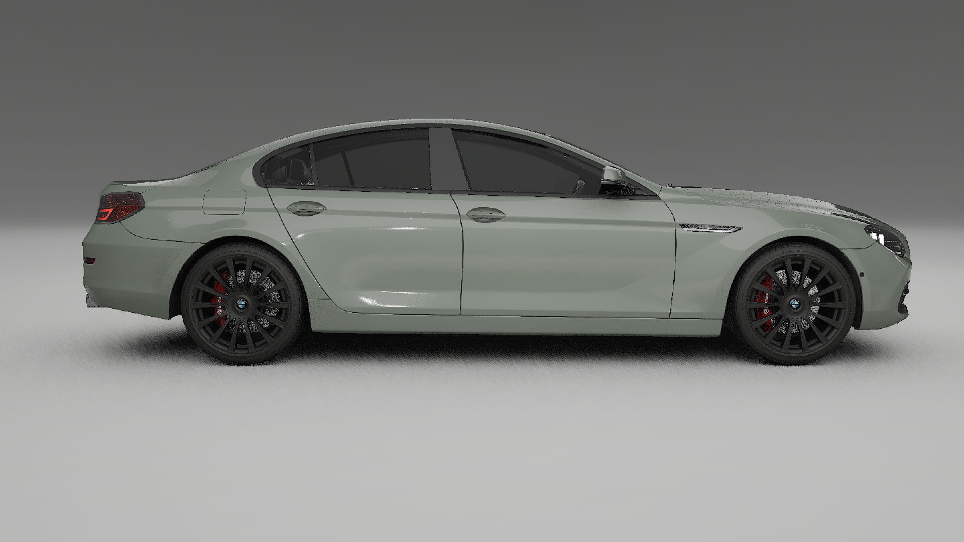 BMW 6 F06 TPU Lackskyddsfilm | SLATE Färgskiftande PPF – Komplett Förskuret Kit