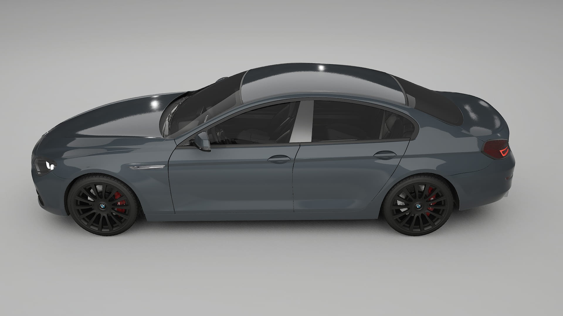 BMW 6 F06 TPU Lackskyddsfilm | GRANITE Färgskiftande PPF – Komplett Förskuret Kit