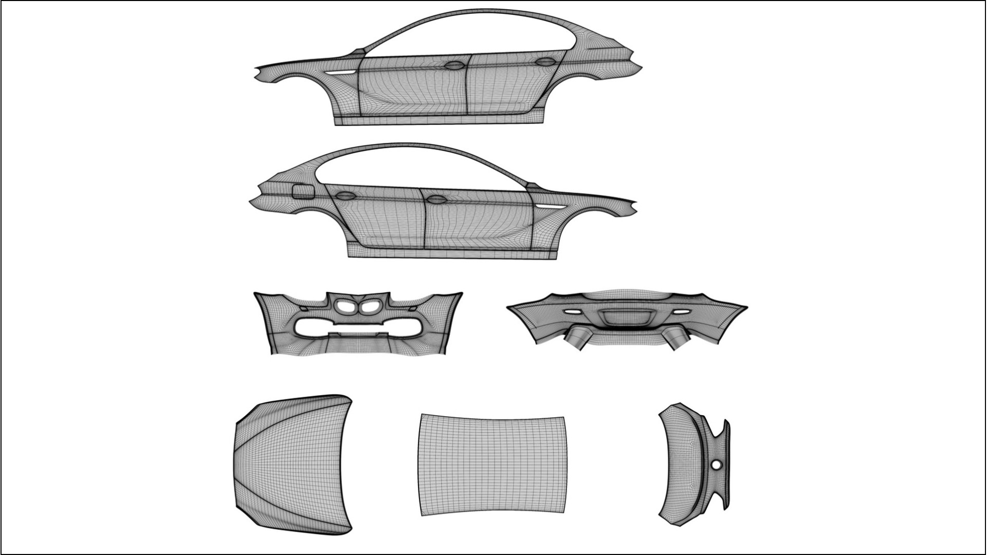 BMW 6 F06 TPU Lackskyddsfilm | ROCKET Färgskiftande PPF – Komplett Förskuret Kit 2