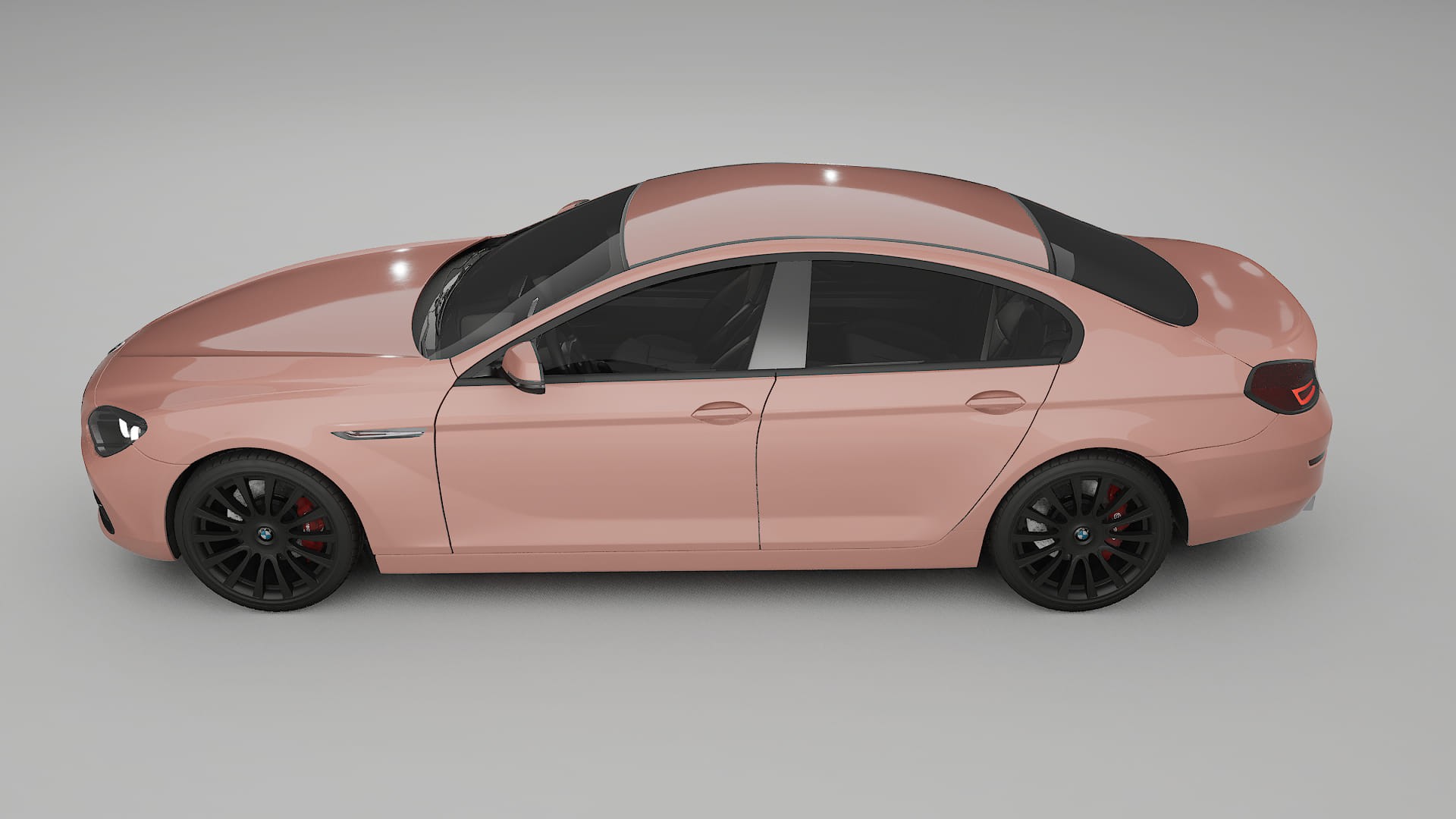BMW 6 F06 TPU Lackskyddsfilm | BLUSH Färgskiftande PPF – Komplett Förskuret Kit