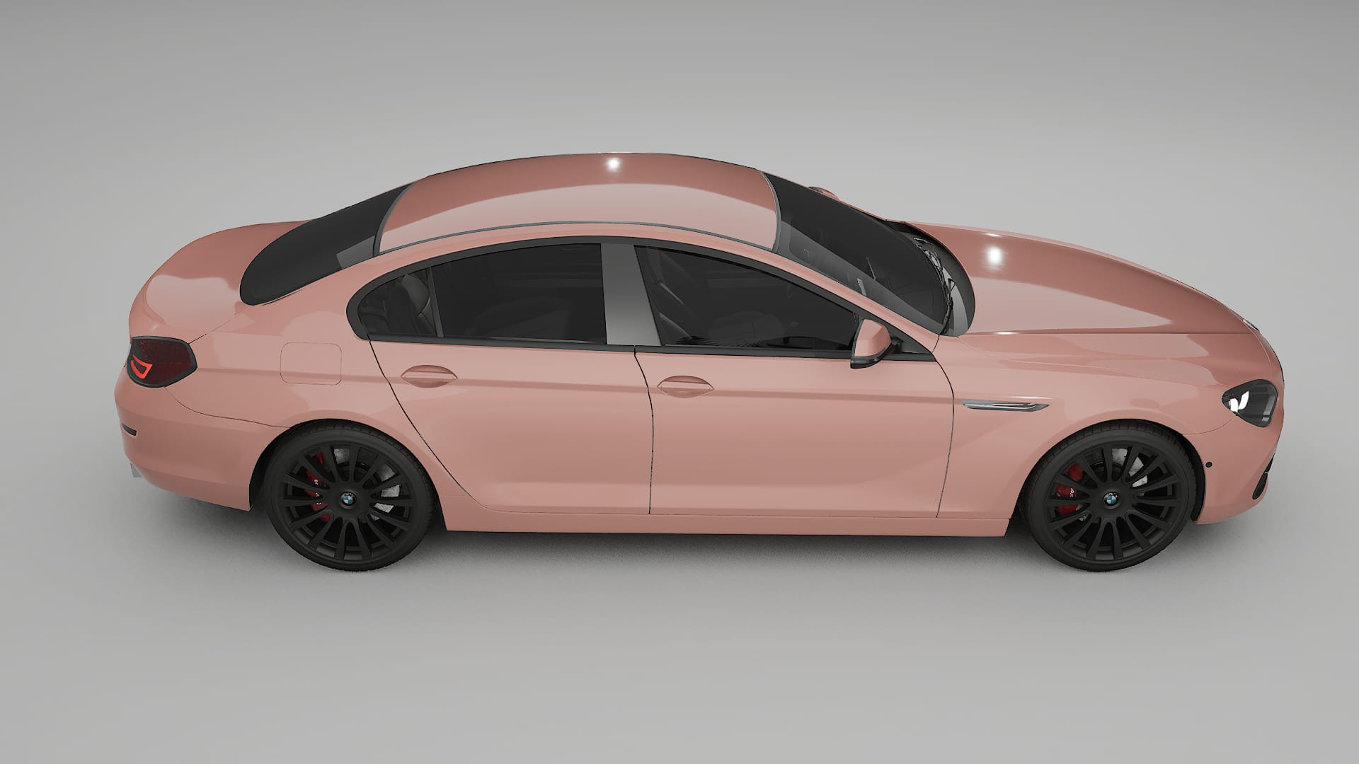 BMW 6 F06 TPU Lackskyddsfilm | BLUSH Färgskiftande PPF – Komplett Förskuret Kit