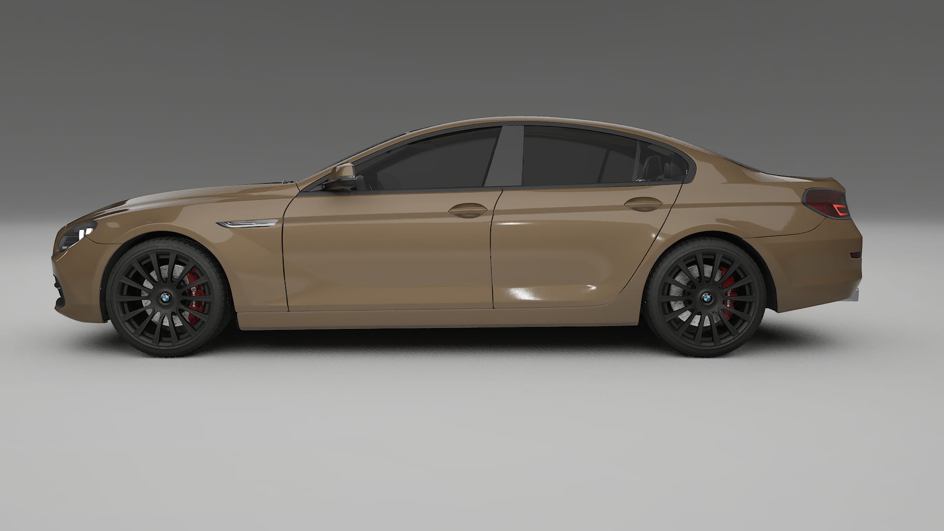BMW 6 F06 TPU Lackskyddsfilm | SAHARA Färgskiftande PPF – Komplett Förskuret Kit