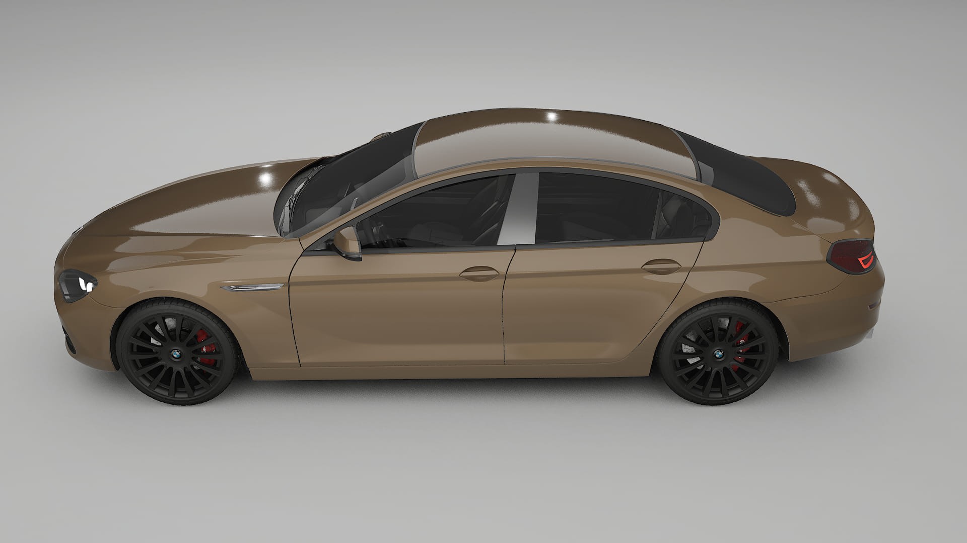 BMW 6 F06 TPU Lackskyddsfilm | SAHARA Färgskiftande PPF – Komplett Förskuret Kit