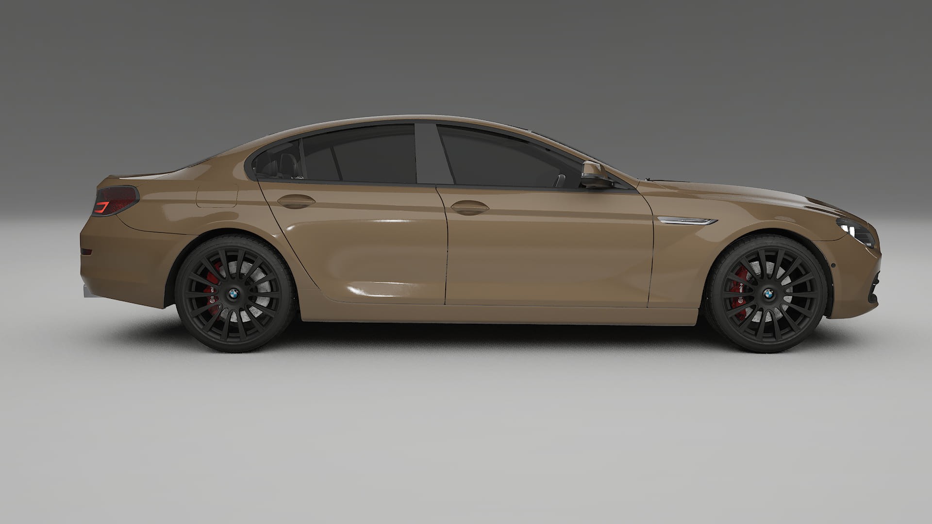 BMW 6 F06 TPU Lackskyddsfilm | SAHARA Färgskiftande PPF – Komplett Förskuret Kit