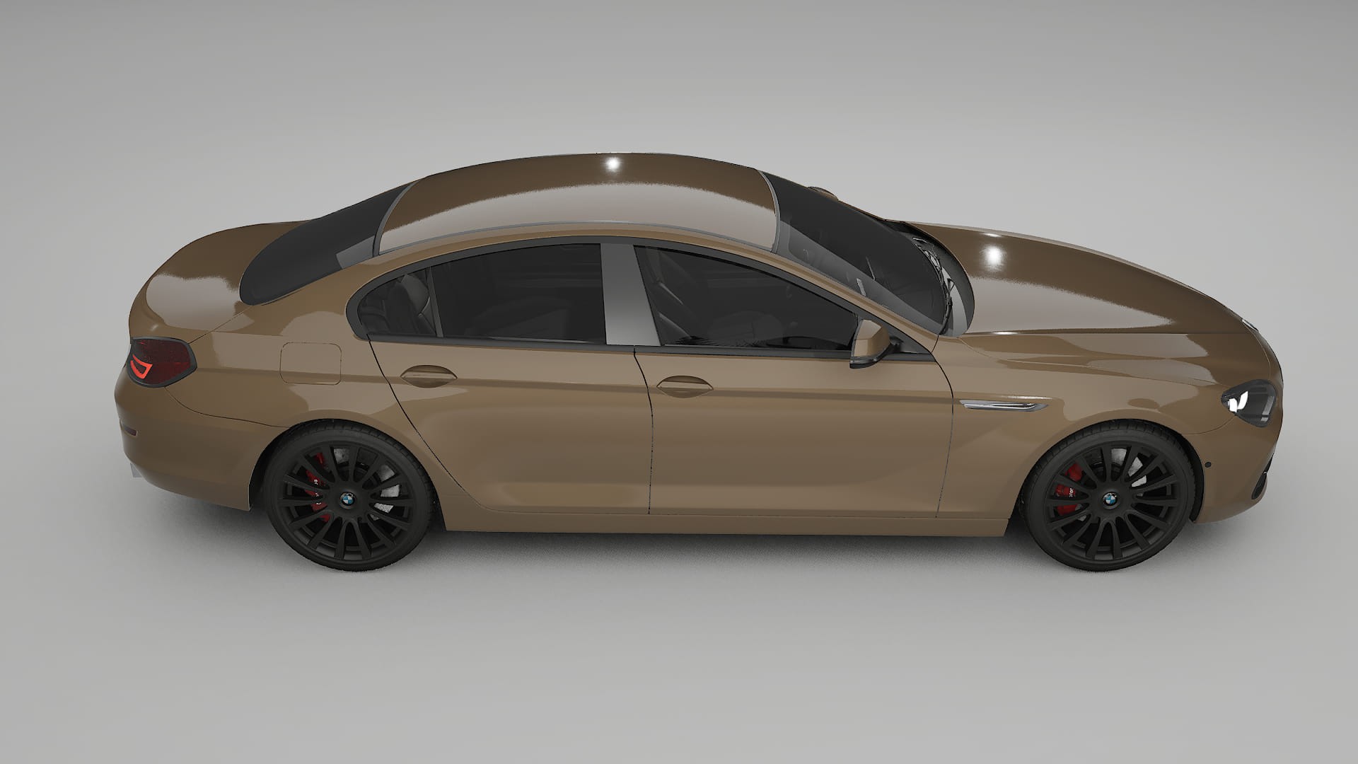 BMW 6 F06 TPU Lackskyddsfilm | SAHARA Färgskiftande PPF – Komplett Förskuret Kit