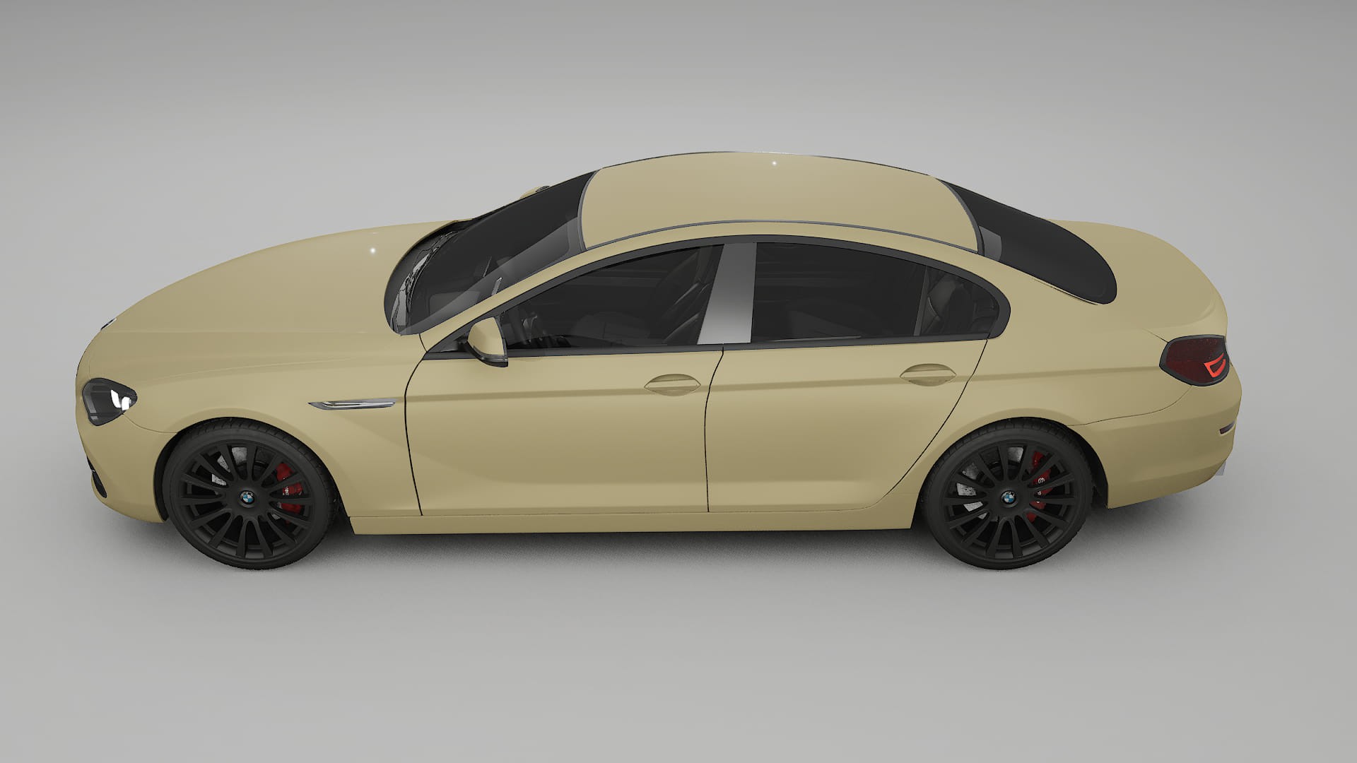 BMW 6 F06 TPU Lackskyddsfilm | SAND Färgskiftande PPF – Komplett Förskuret Kit